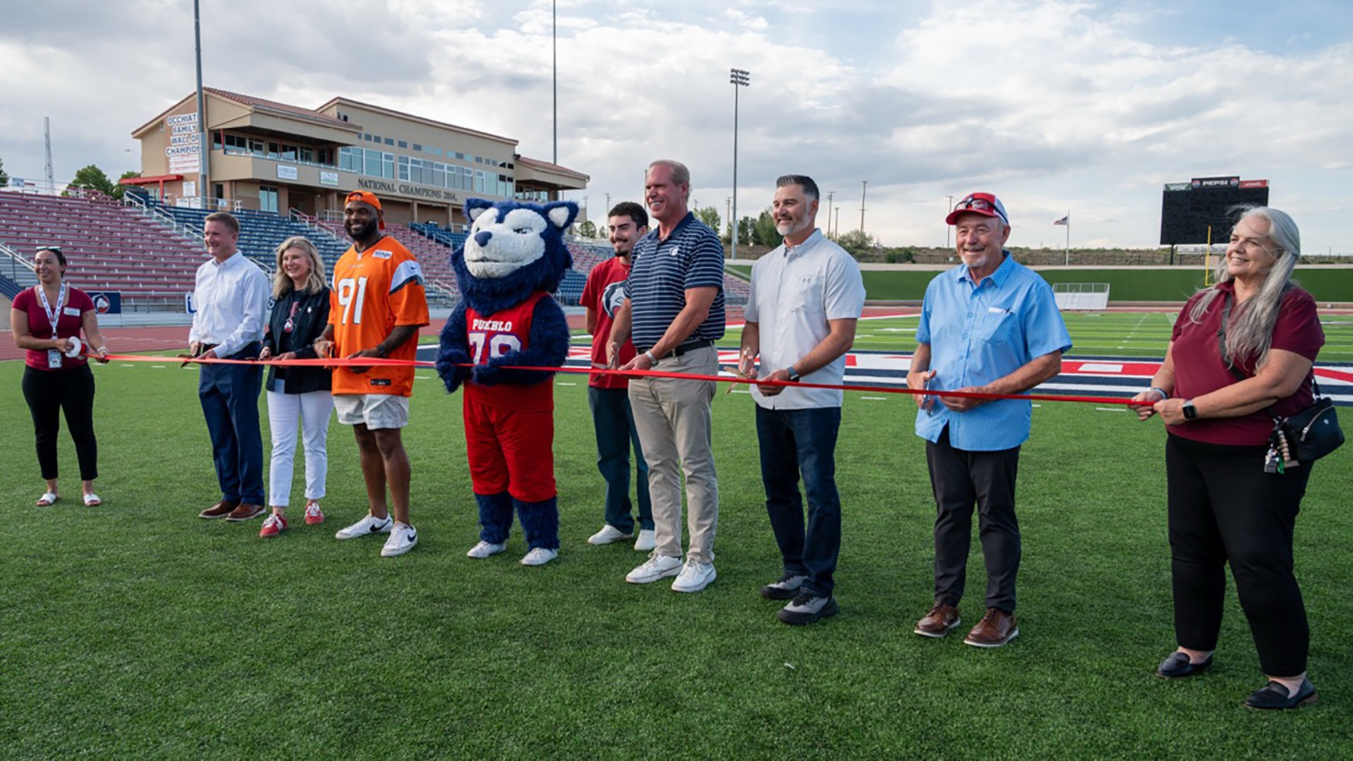 2026 ThunderBowl Turf Ribbon Cutting