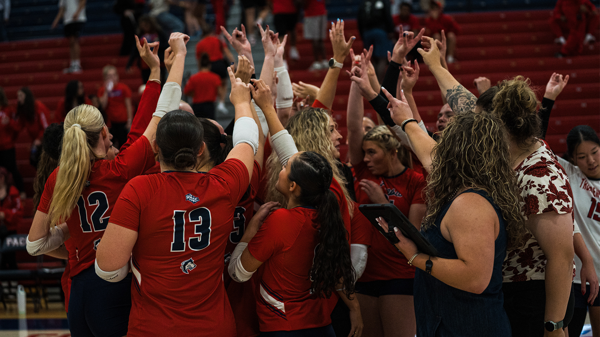 VB Team Huddle