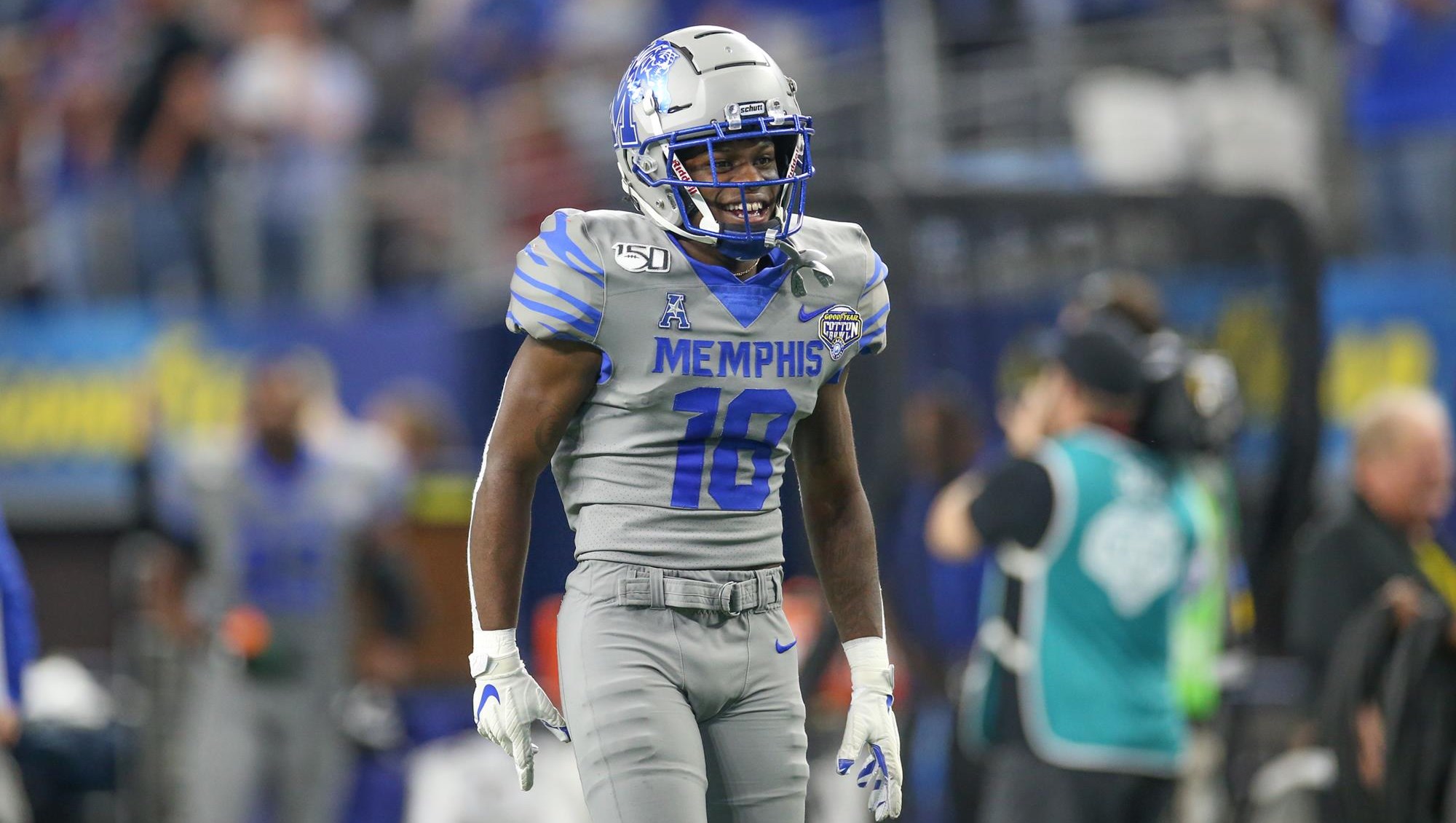 Tahj Washington 2020 Football University of Memphis Athletics