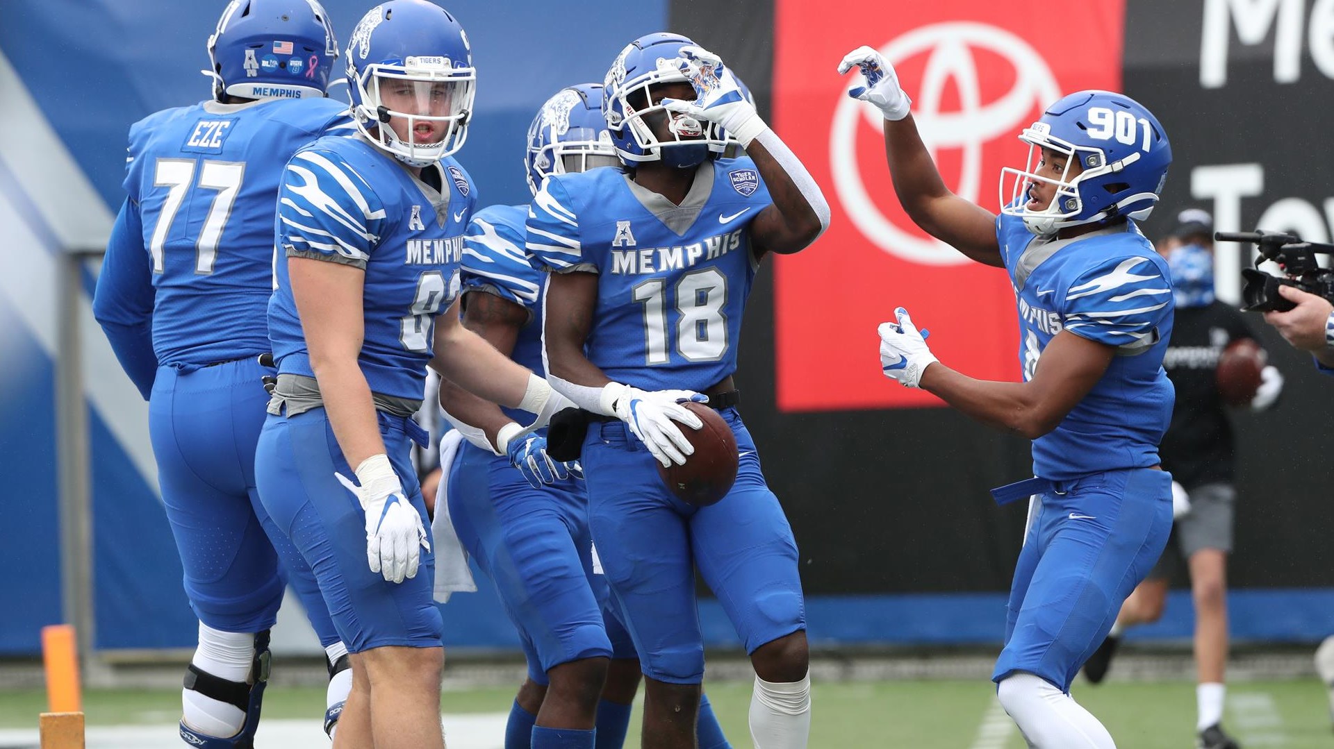 Tahj Washington 2020 Football University of Memphis Athletics