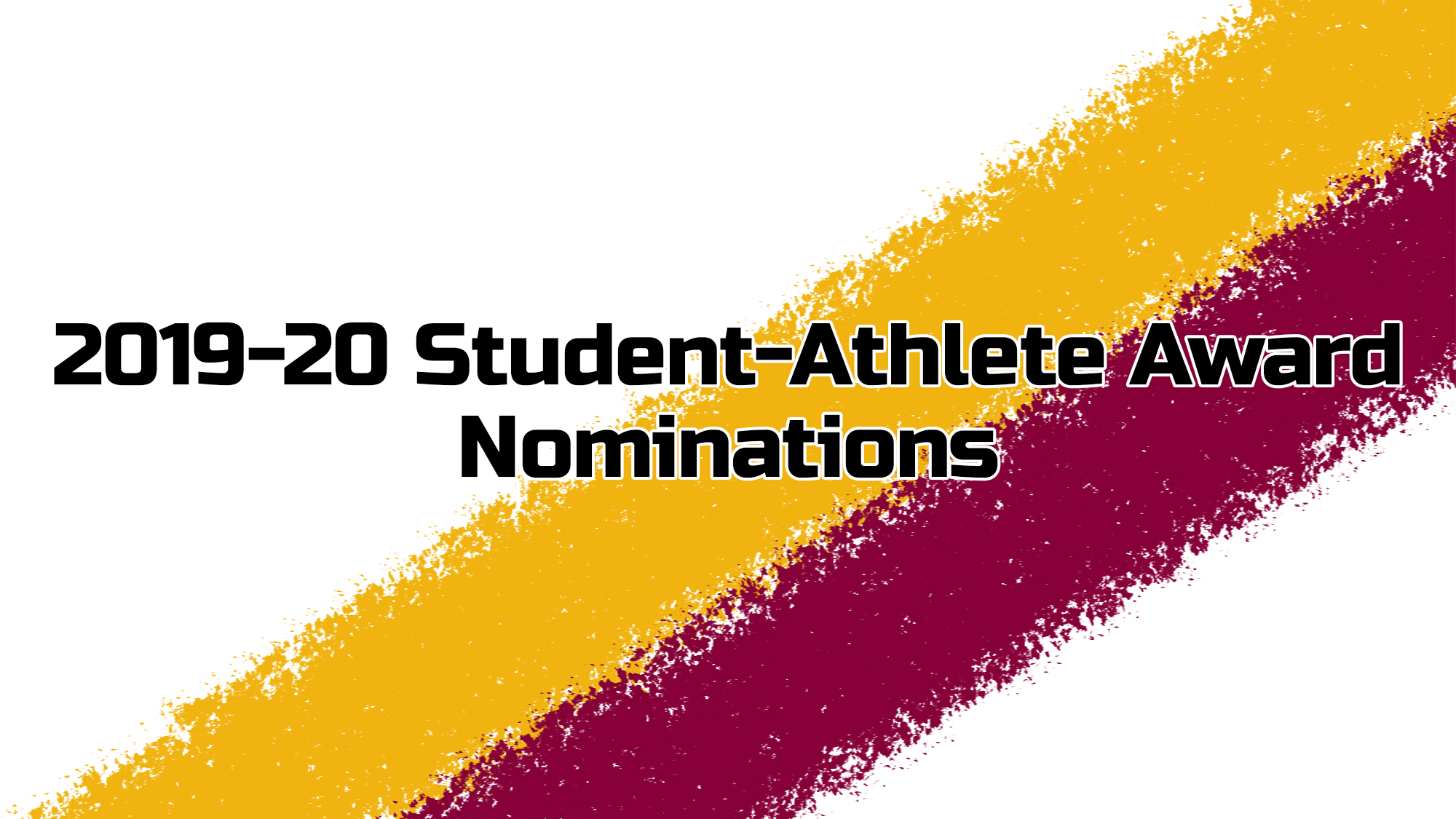 2019-20 Student-Athlete Award Nominations