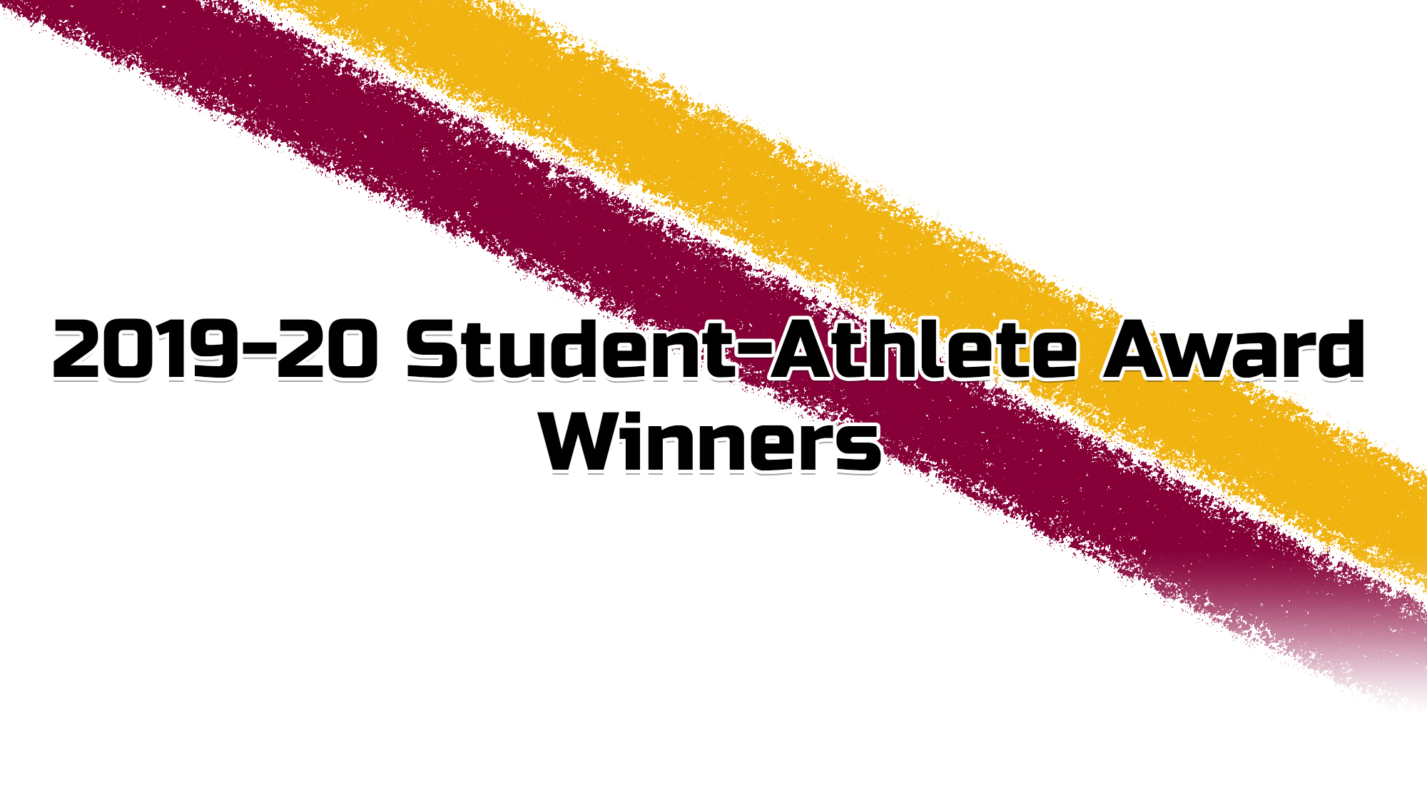 2019-20 Student-Athlete Award Winners