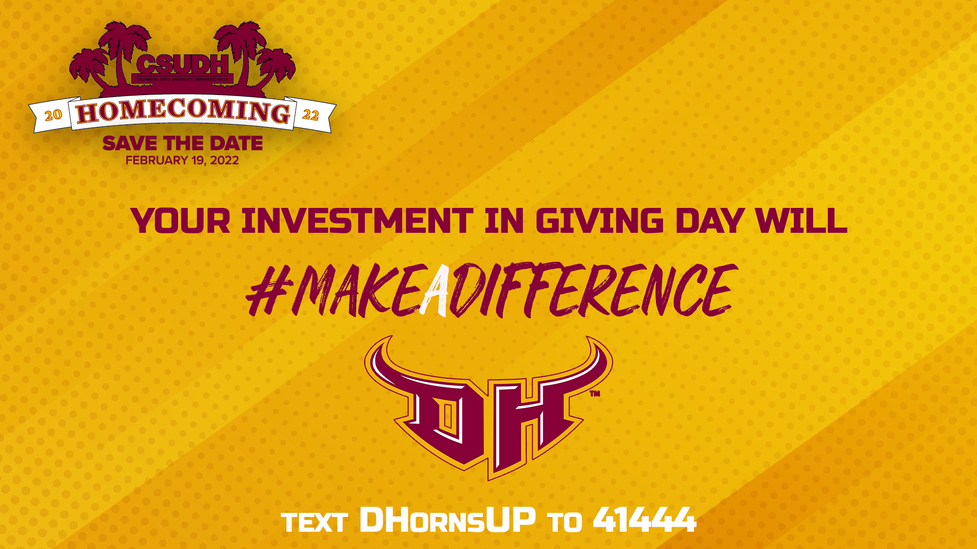 Homecoming 2022 Graphic