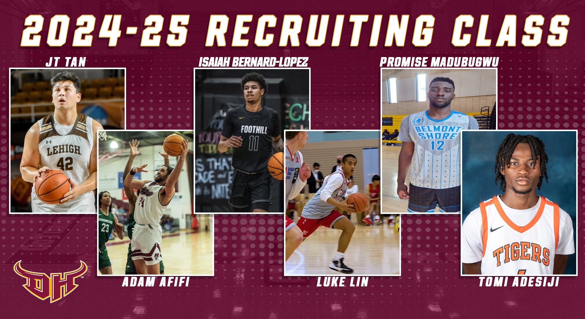 2024-25 Men's Basketball Recruiting Class