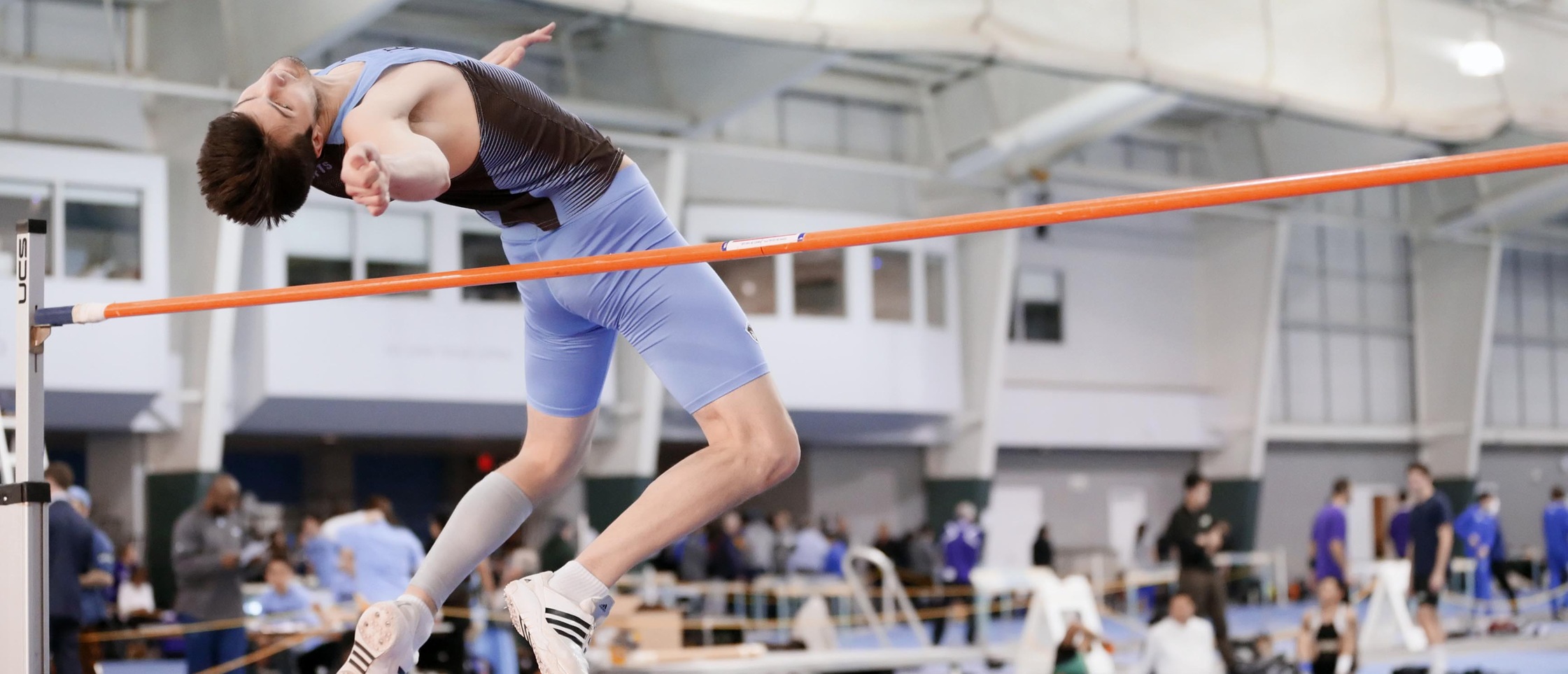 Freshman Ben Stein Leads Men's Track & Field Trio at Heptathlon Event