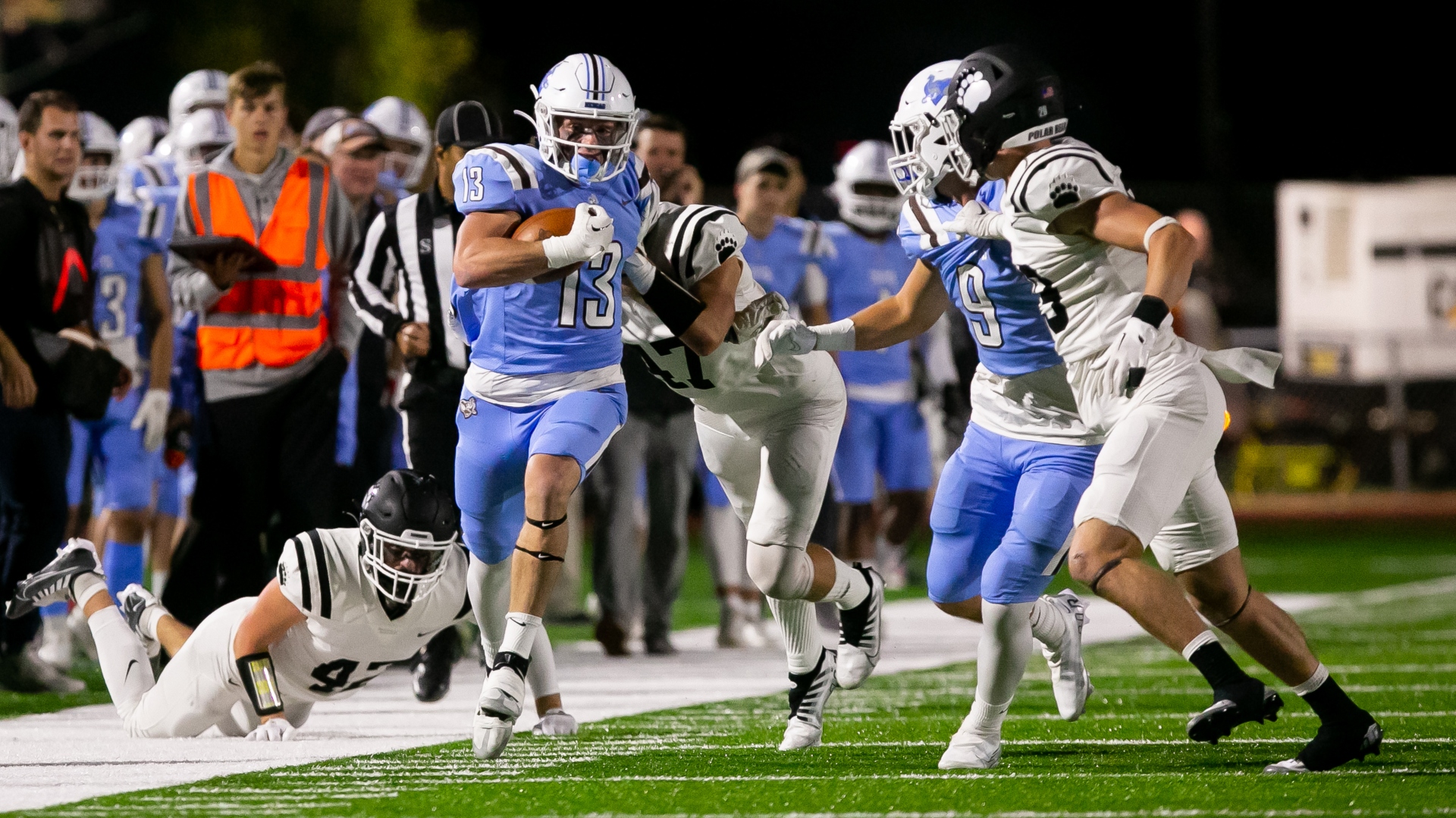 Once He Got Started, Football Receiver Phil Lutz Hasn’t Slowed Down