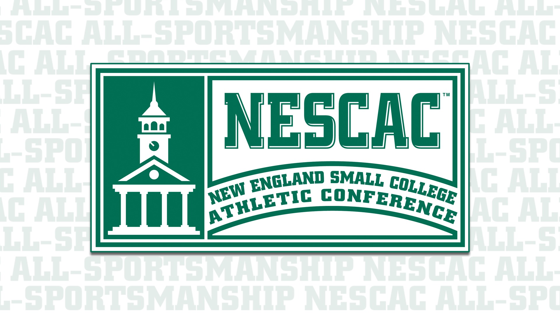 NESCAC All-Sportsmanship Team graphic.