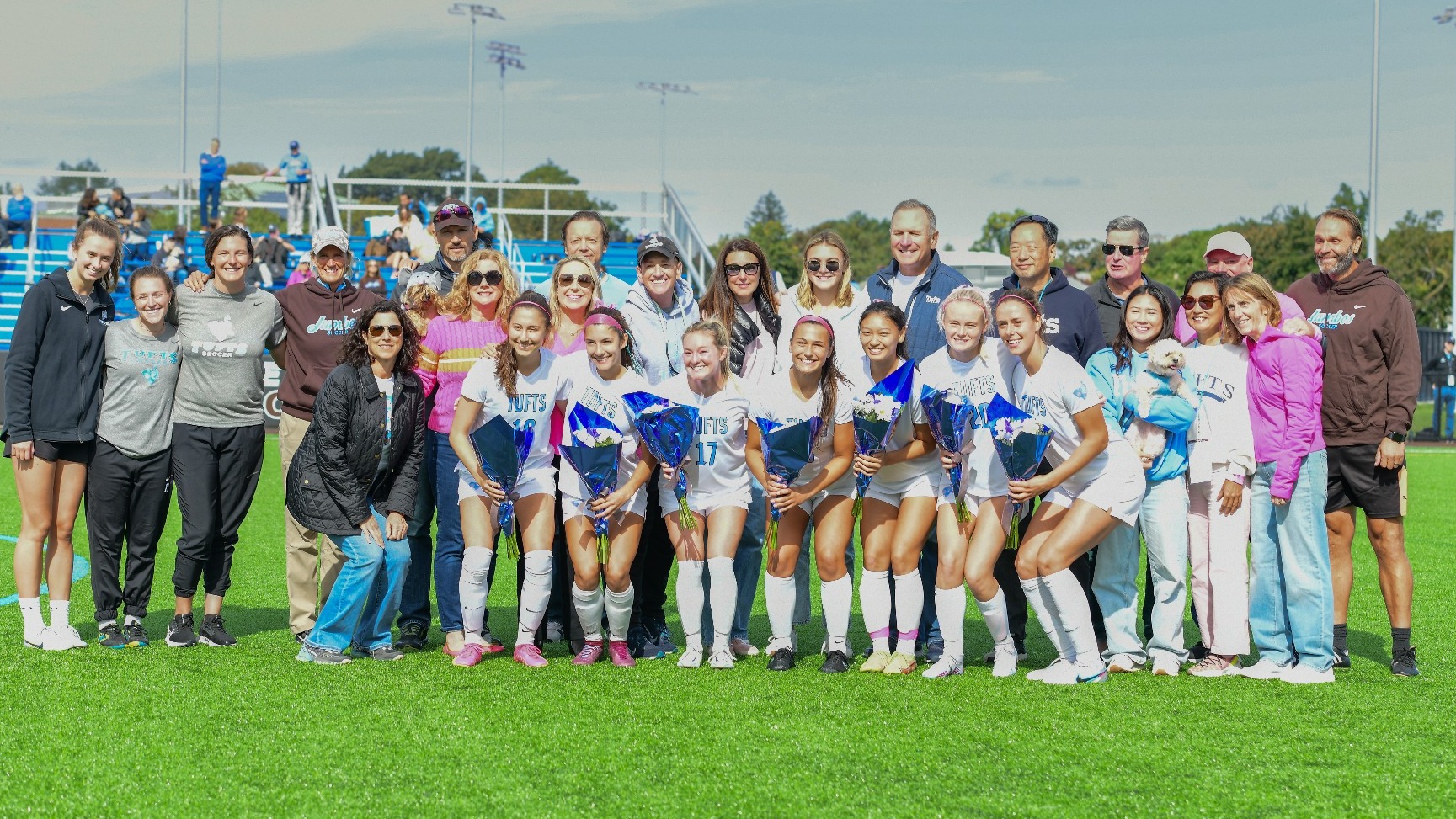 Women's Soccer Knocks Off Bates 40 On Senior Day Tufts University