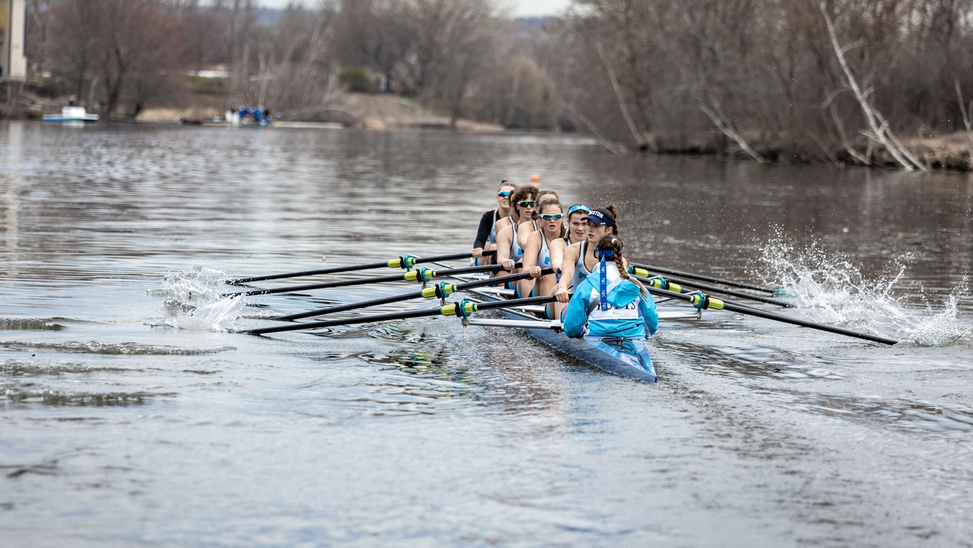 Women's Rowing Opens With Undefeated Day at Malden River Tufts University