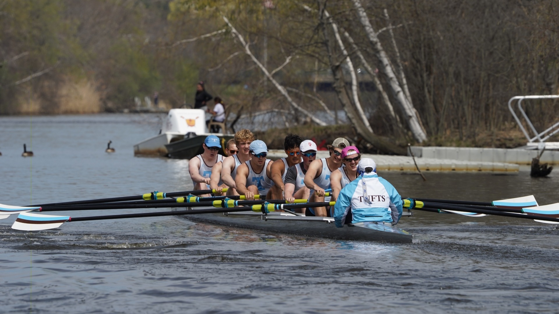 All Five Men's Rowing Boats Make Grand Finals, 4V and V4+ Win at NERC