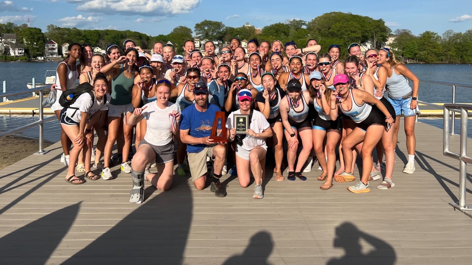 Women's Rowing Wins Team Point Title at NIRC Friday Tufts University