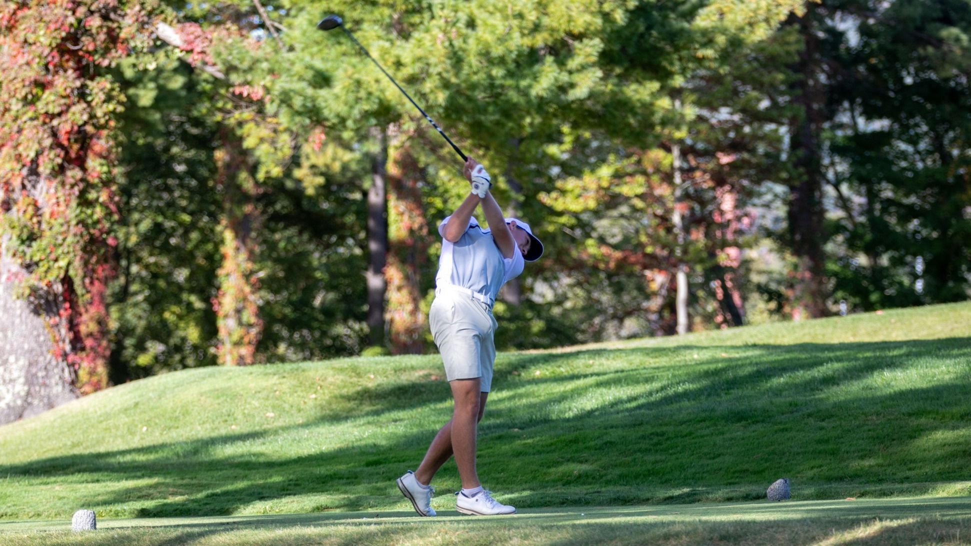 Jason Zawtocki swings through with a driver