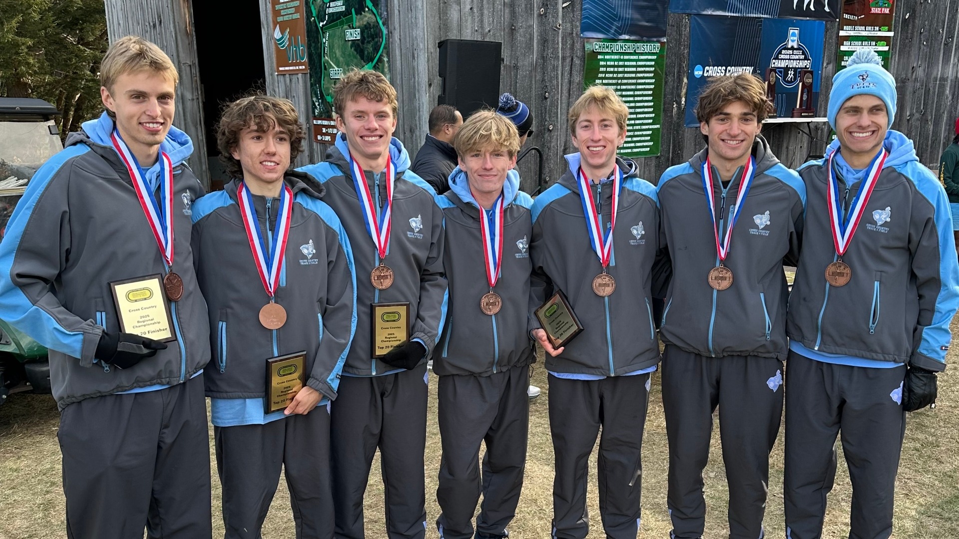 These are the men's cross country 2025 All-Region performers.