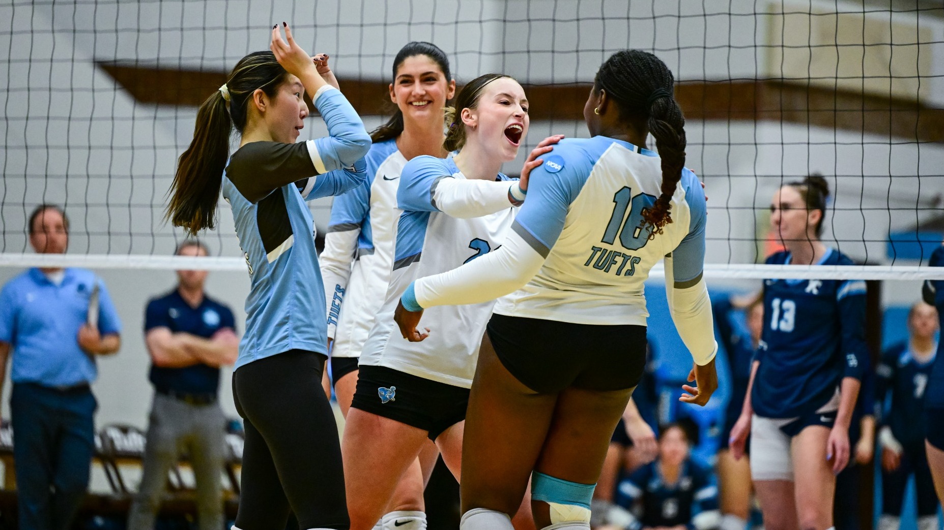 Emma Norman Celebrates With Maiwenn Kamdje 