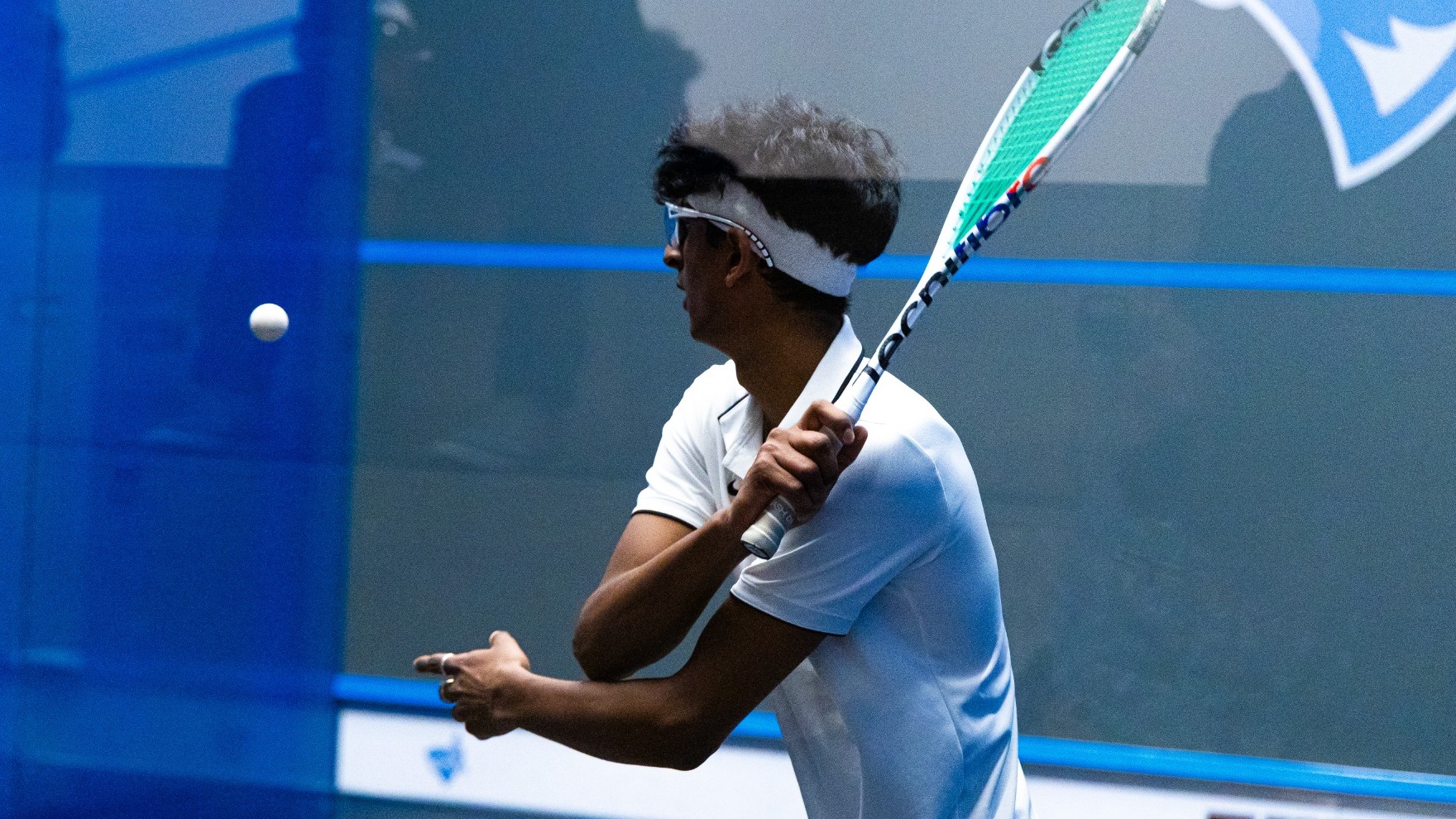 Nachiket Desai Hits Shot Against MIT Friday December 5.