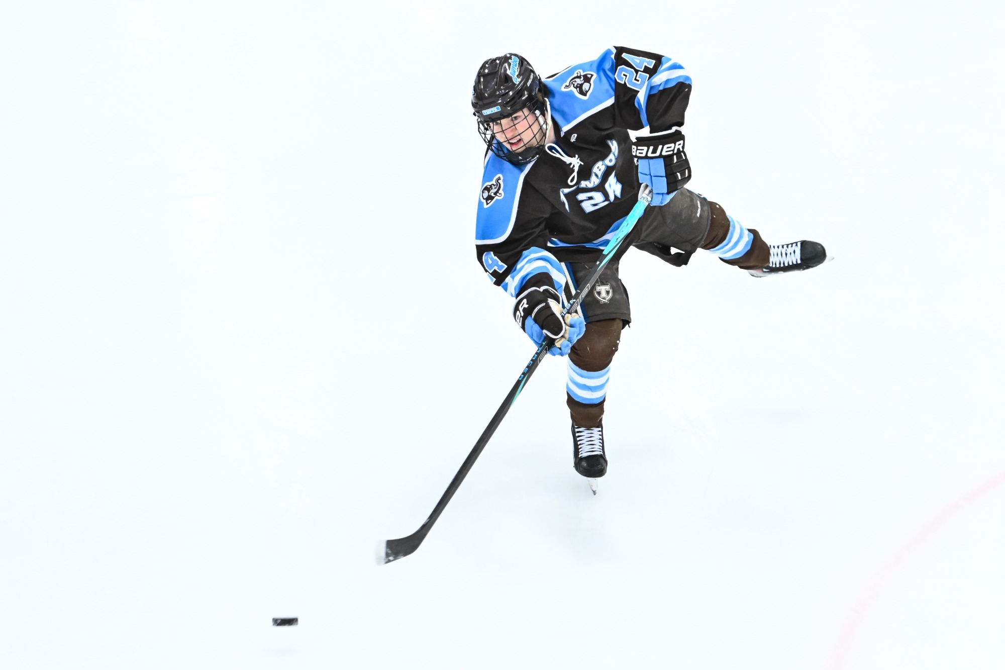 3/8/25 7:08:22 PM Men’s Hockey NESCAC Semifinals: Colby College v Tufts University in Russell Sage Rink on the campus of Hamilton College, Clinton, NYFinal: Colby 2   Tufts 6Photo by Josh McKee
