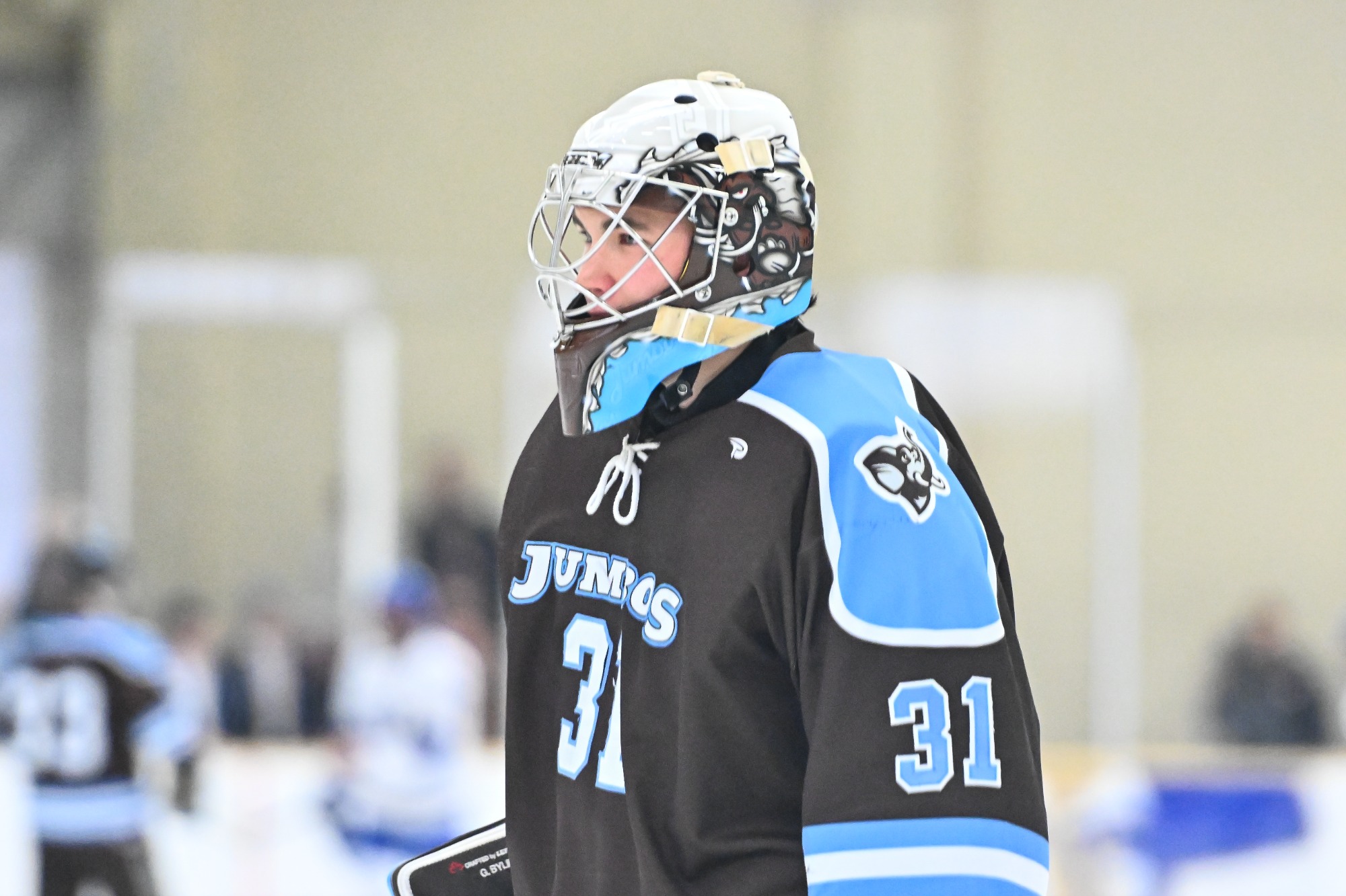 3/8/25 6:59:30 PM Men’s Hockey NESCAC Semifinals: Colby College v Tufts University in Russell Sage Rink on the campus of Hamilton College, Clinton, NYFinal: Colby 2   Tufts 6Photo by Josh McKee