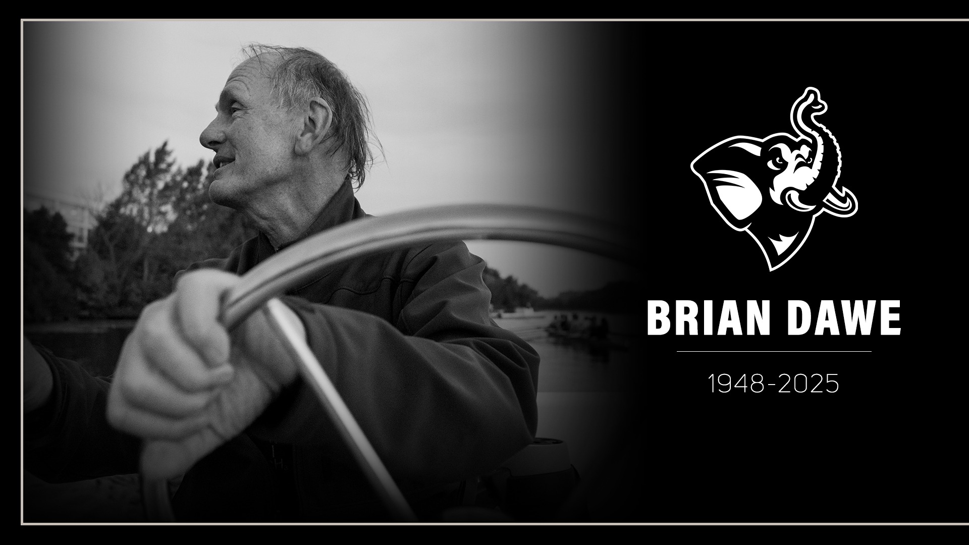 This is the graphic for the Brian Dawe memorial press release.