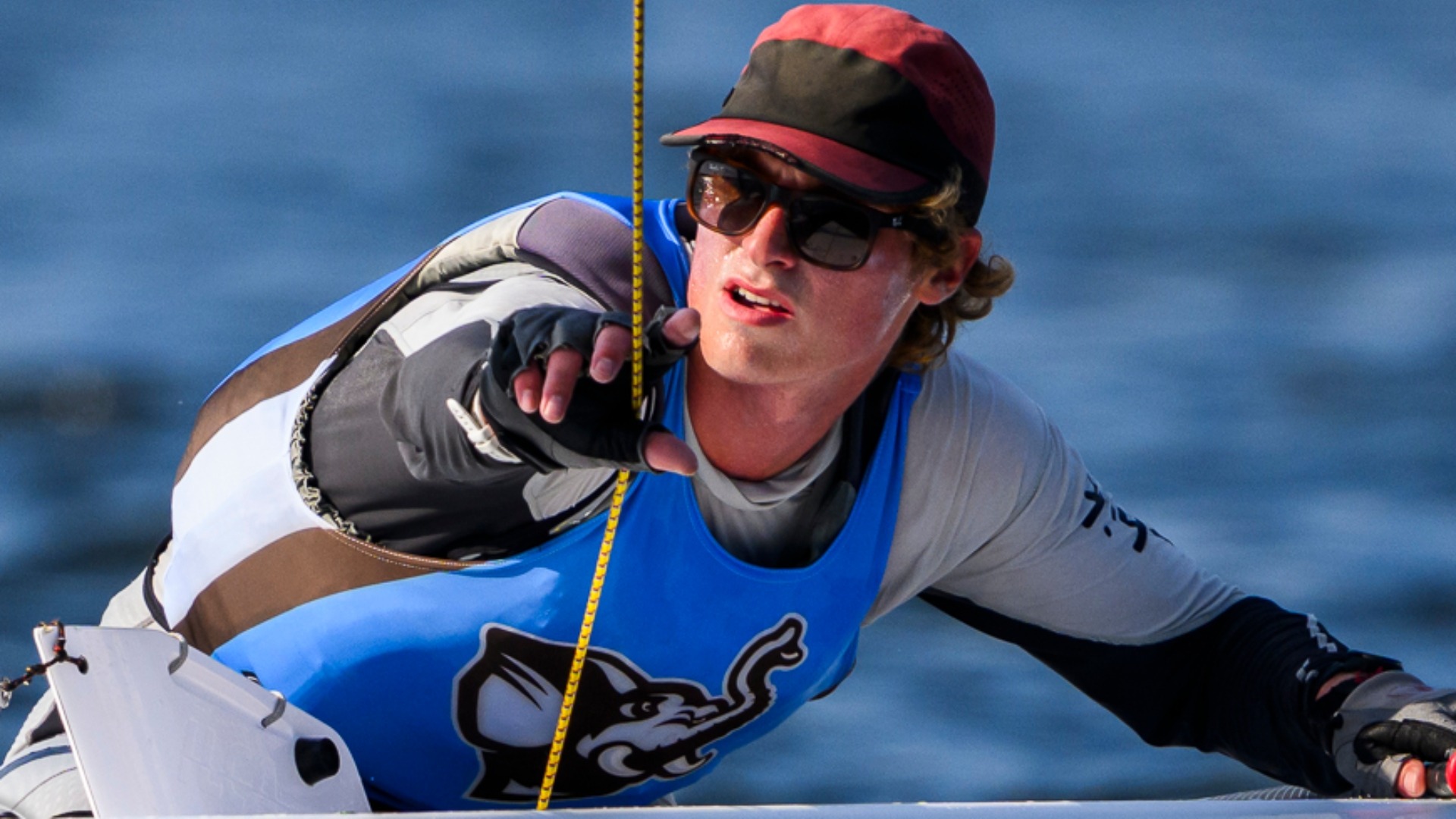 Devon Owen competes at the 2024 New England Singlehanded Sailing event.