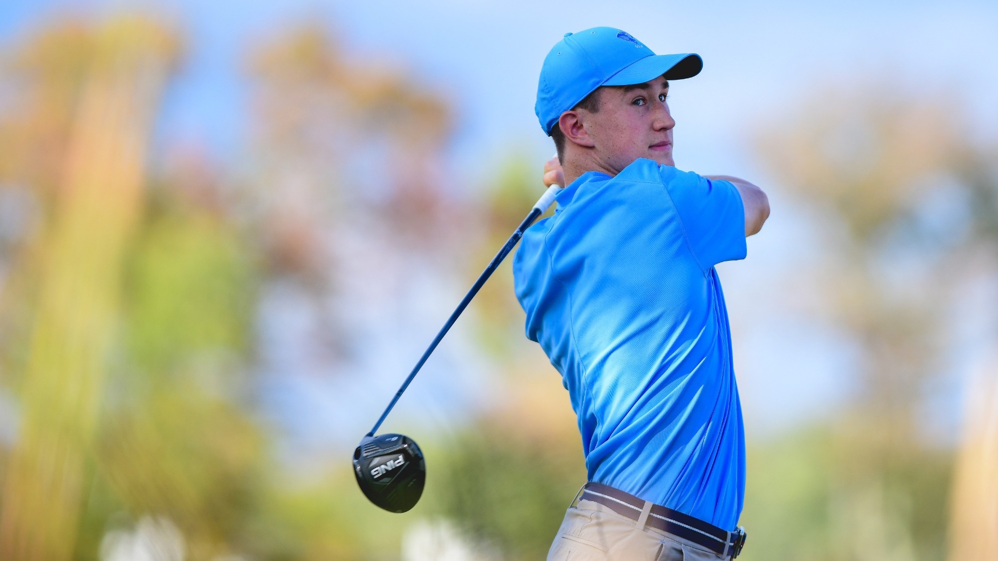 Brendan Roy follows through in practice