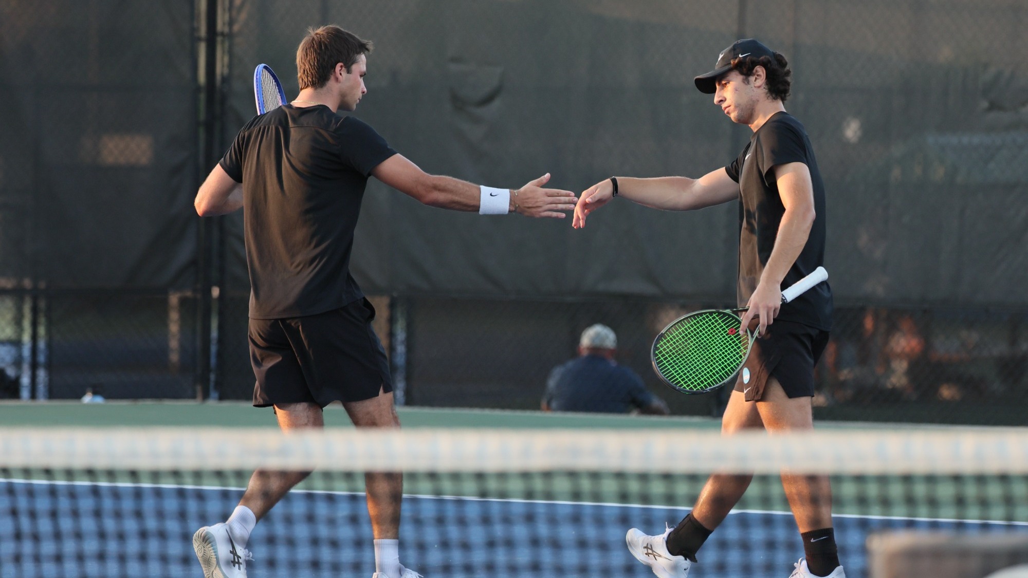 Nico Tremblay and Stavros Mastrogamvrakis Celebrate Point At ITA Cup.