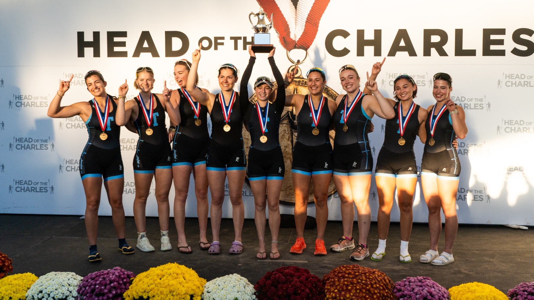 Tufts Women's Rowing Wins HOCR For Fourth Straight Year