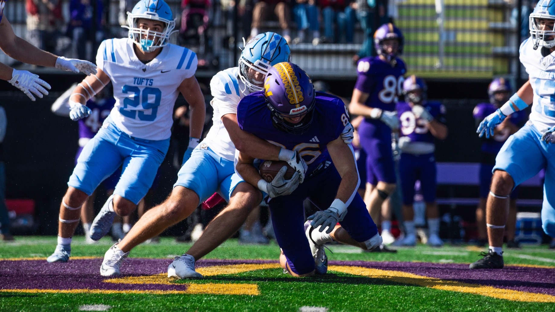 Justin Keller Tackles Williams Player