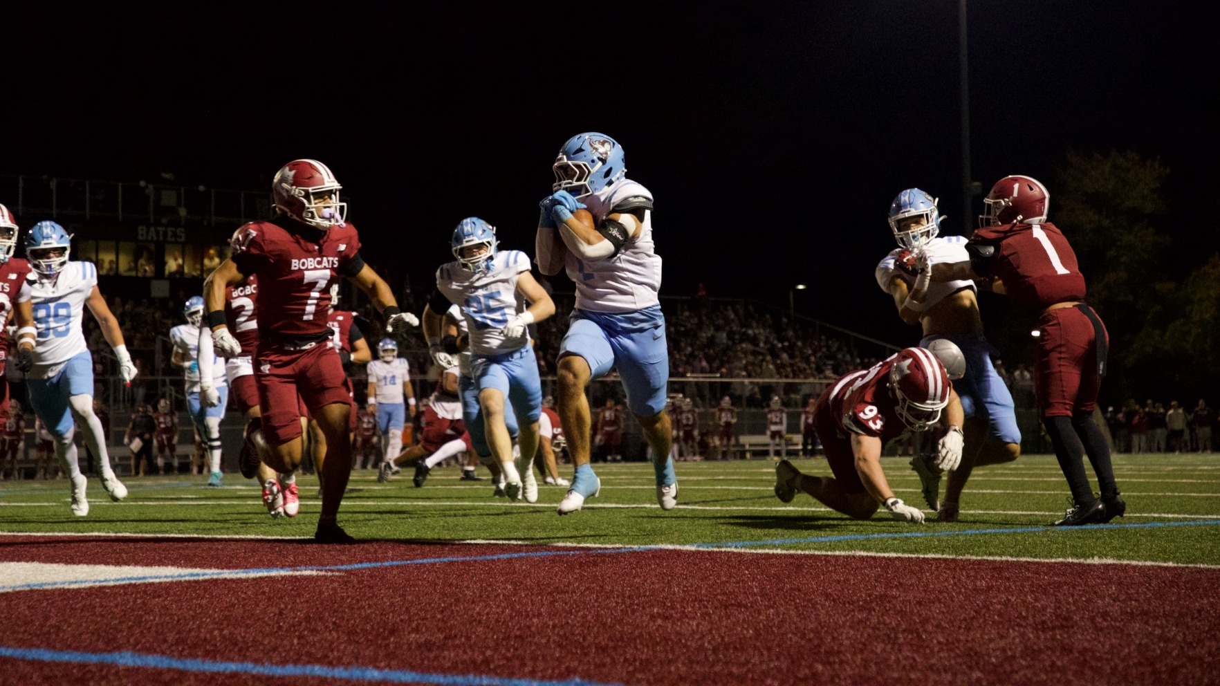 Christian Shapiro Scores Against Bates College October 3.
