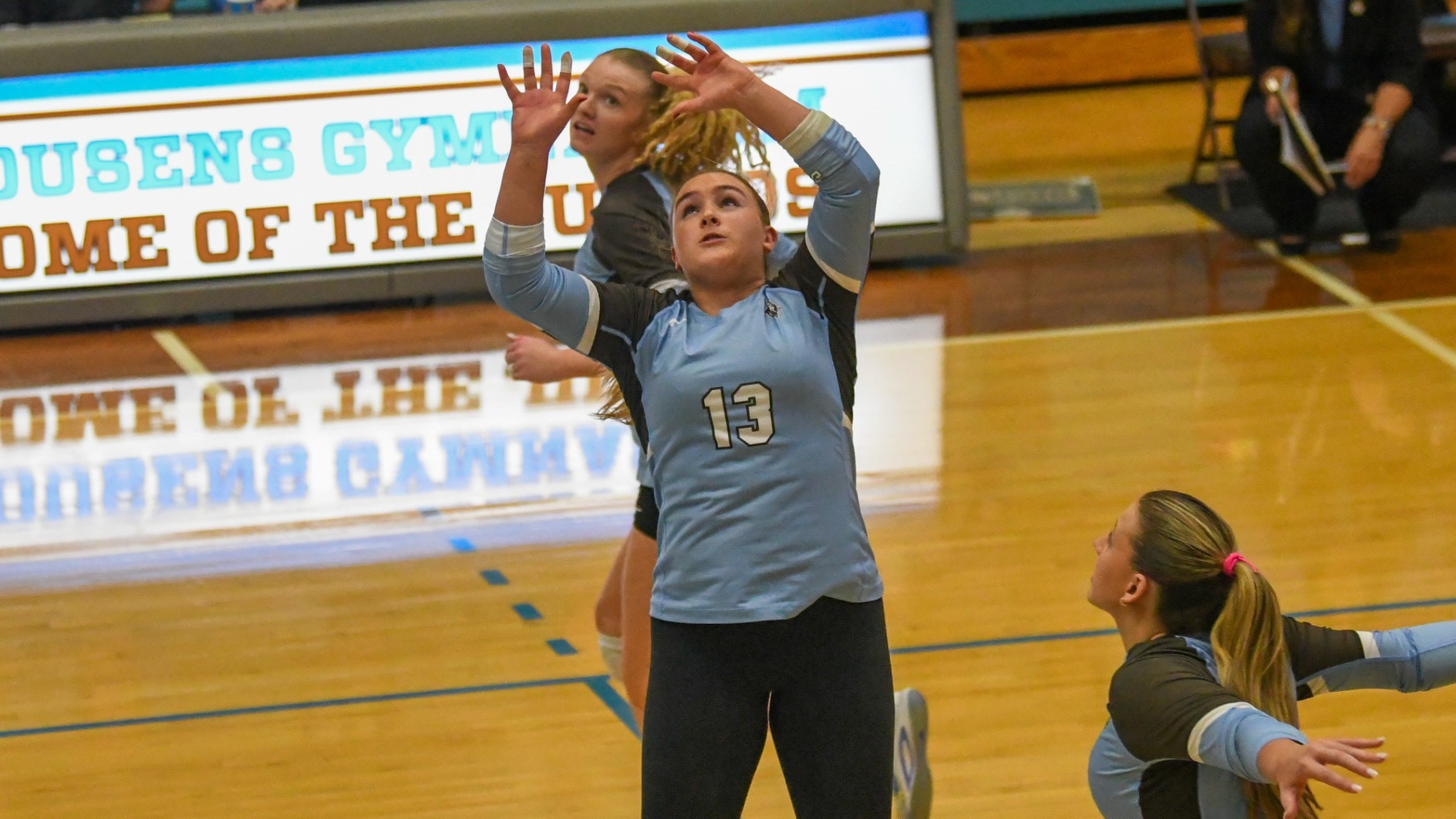 Ellery Clark Passes During Win Over Trinity College.