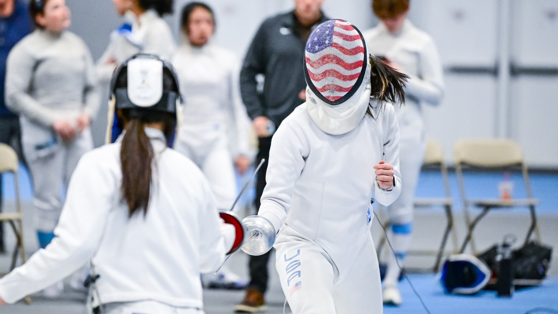 Emily You Fences Against Wellesley January 18.