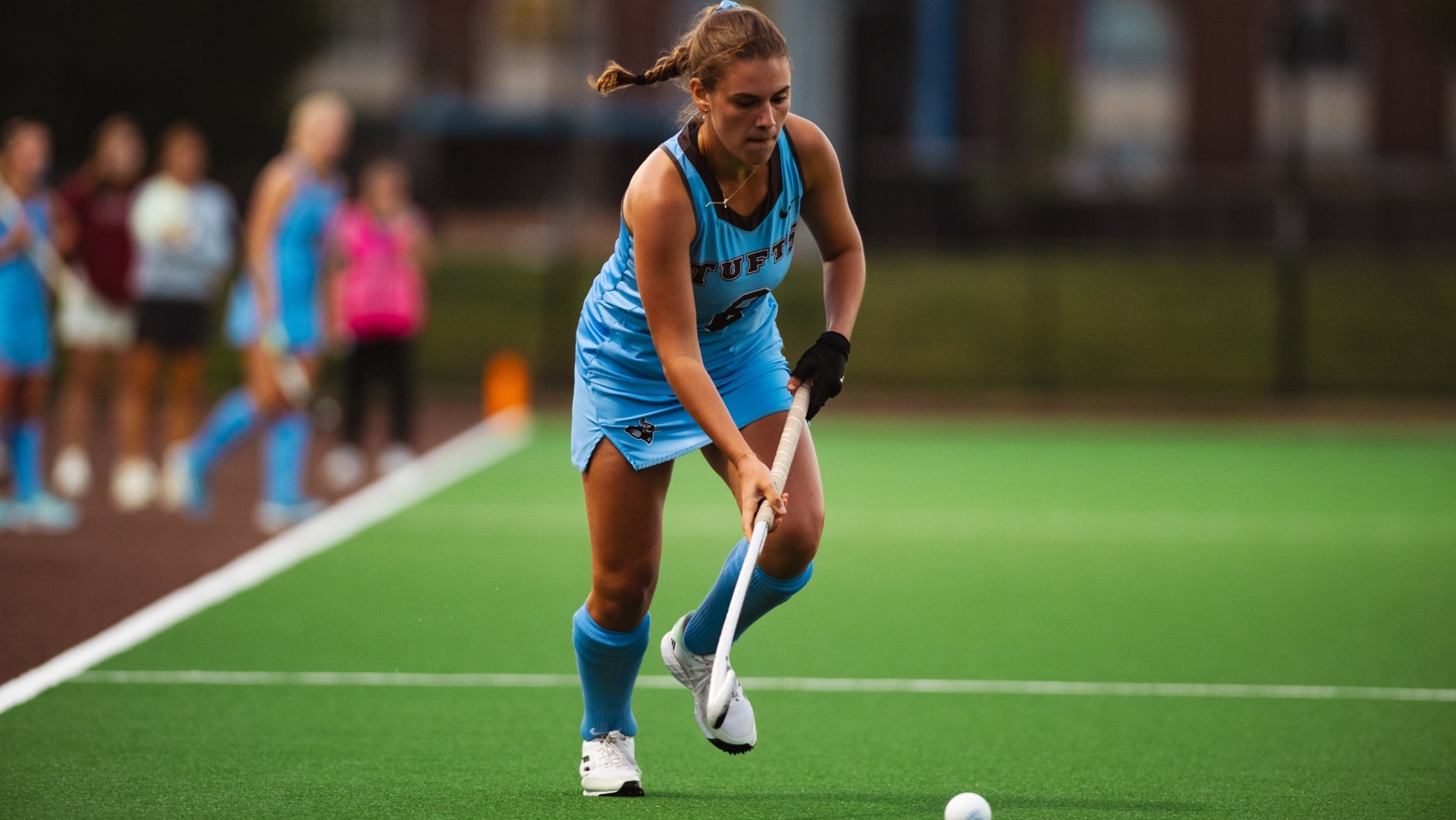 Jordan Pittignano handles the ball during the 2025 season.