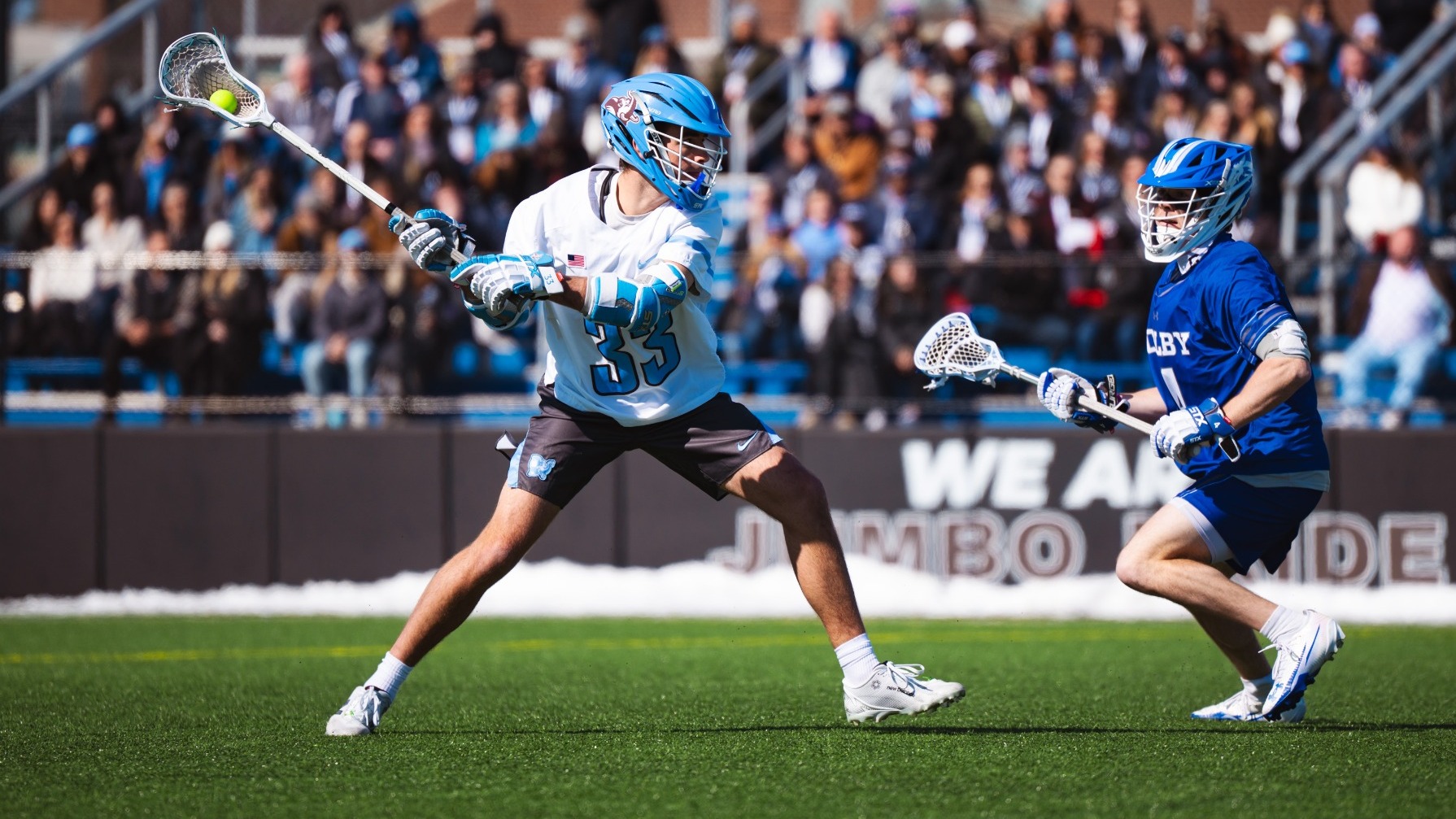 Will Emsing Shoots Against Colby College February 28, 2026.