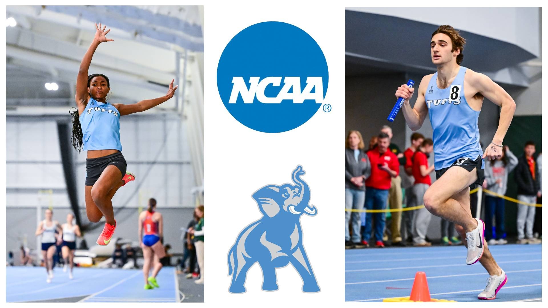 This is a graphic for the NCAA Track & Field Friday preview.
