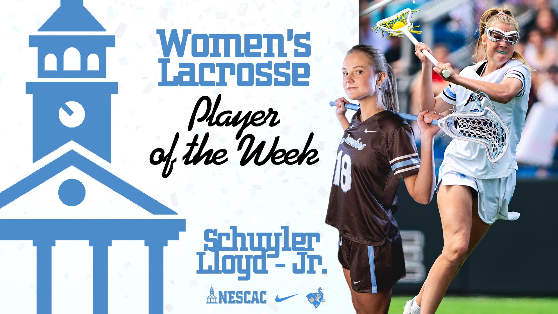 Schuyler Lloyd Player of the Week Graphic March 2/