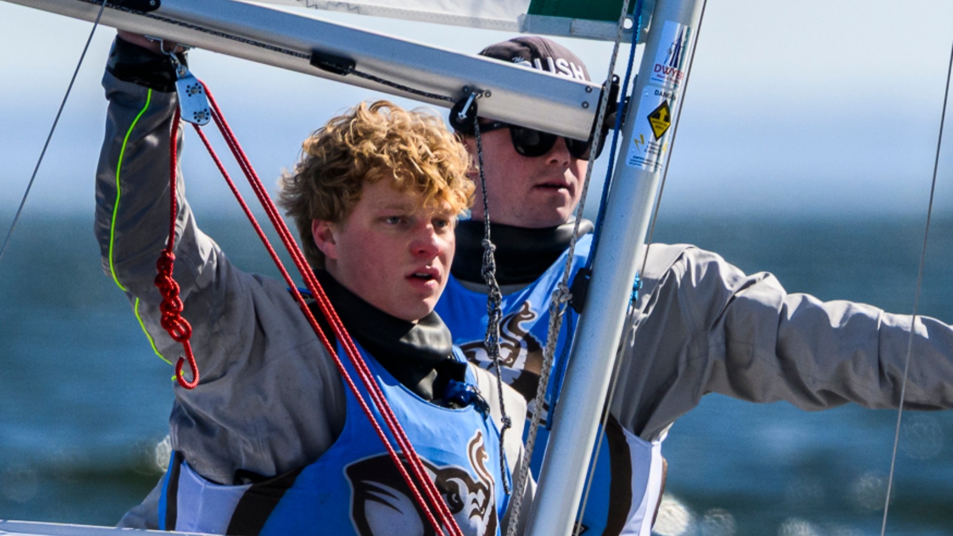 Pearse Dowd and Cody Lamoreux race at Brown's O'Keefe Team Race.
