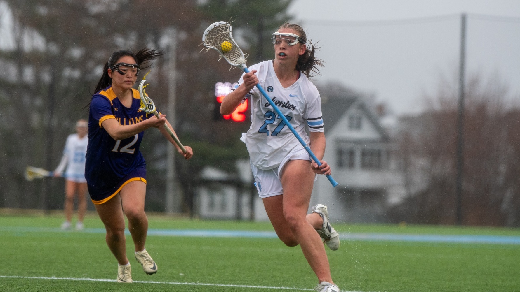 Eleanor Helm Drives To Goal Against Williams April 1.