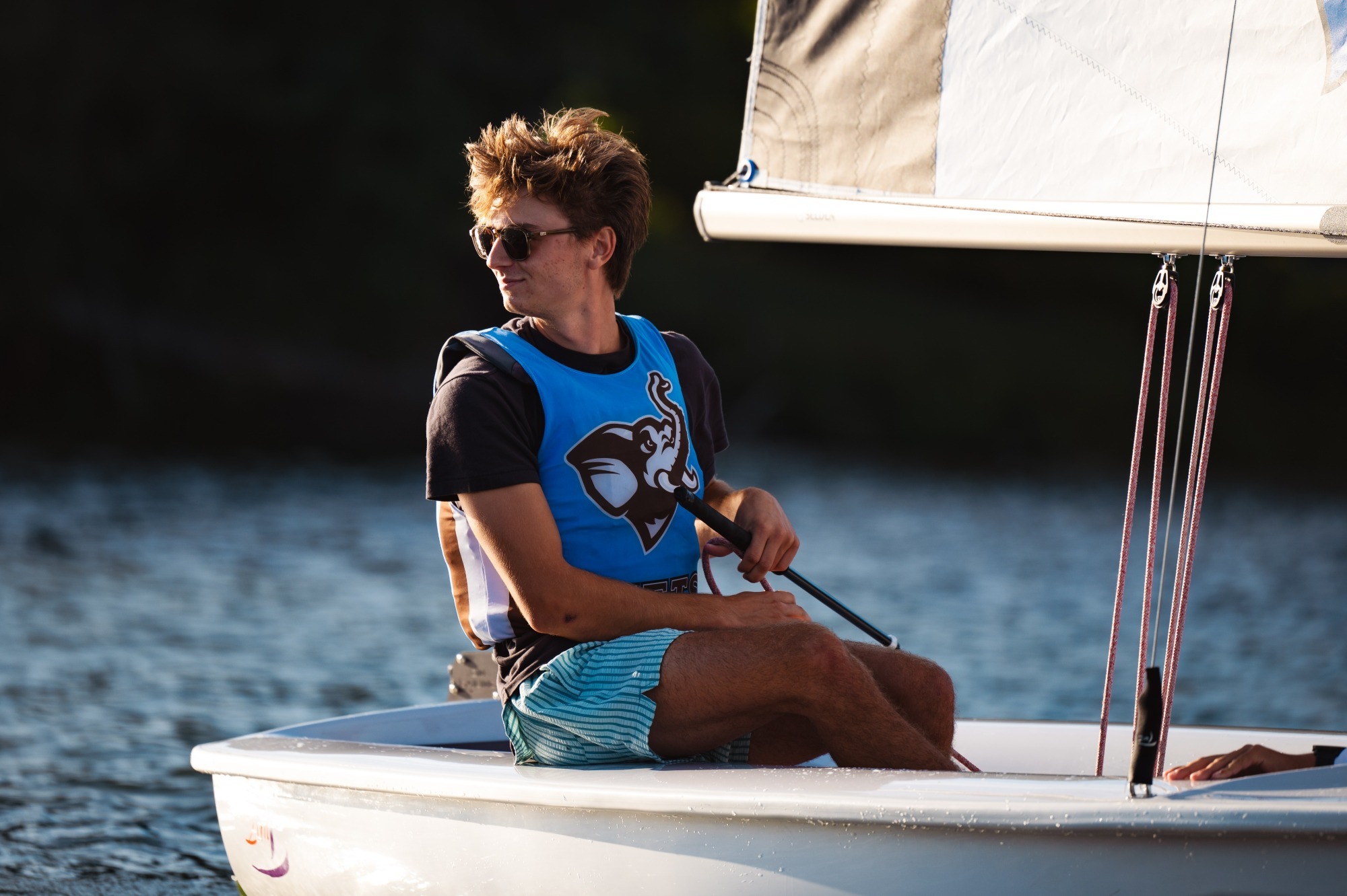 Oliver Reeves skippers at practice in November 2025.