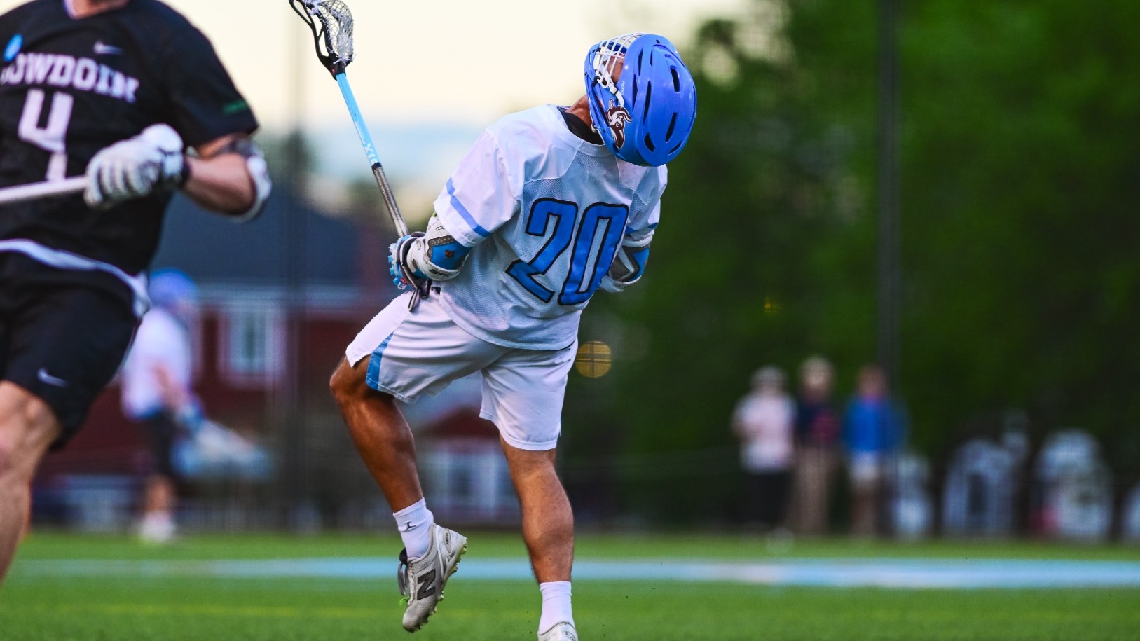 Jack Regnery Celebrates Goal Against Bowdoin College May 22, 2025.