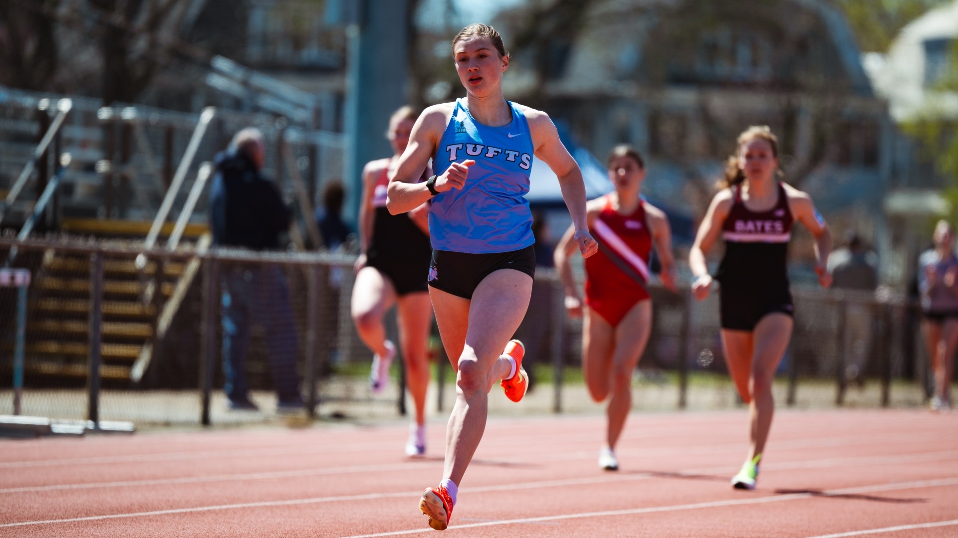 Arielle Chechile competes for the Jumbos at the Tufts Spring Invitational.