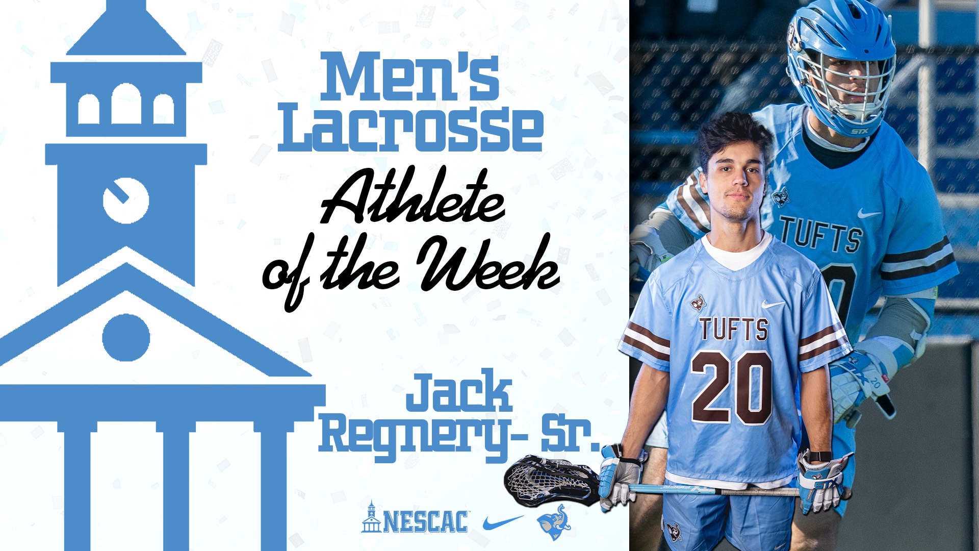 Jack Regnery Player of the Week Graphic NESCAC