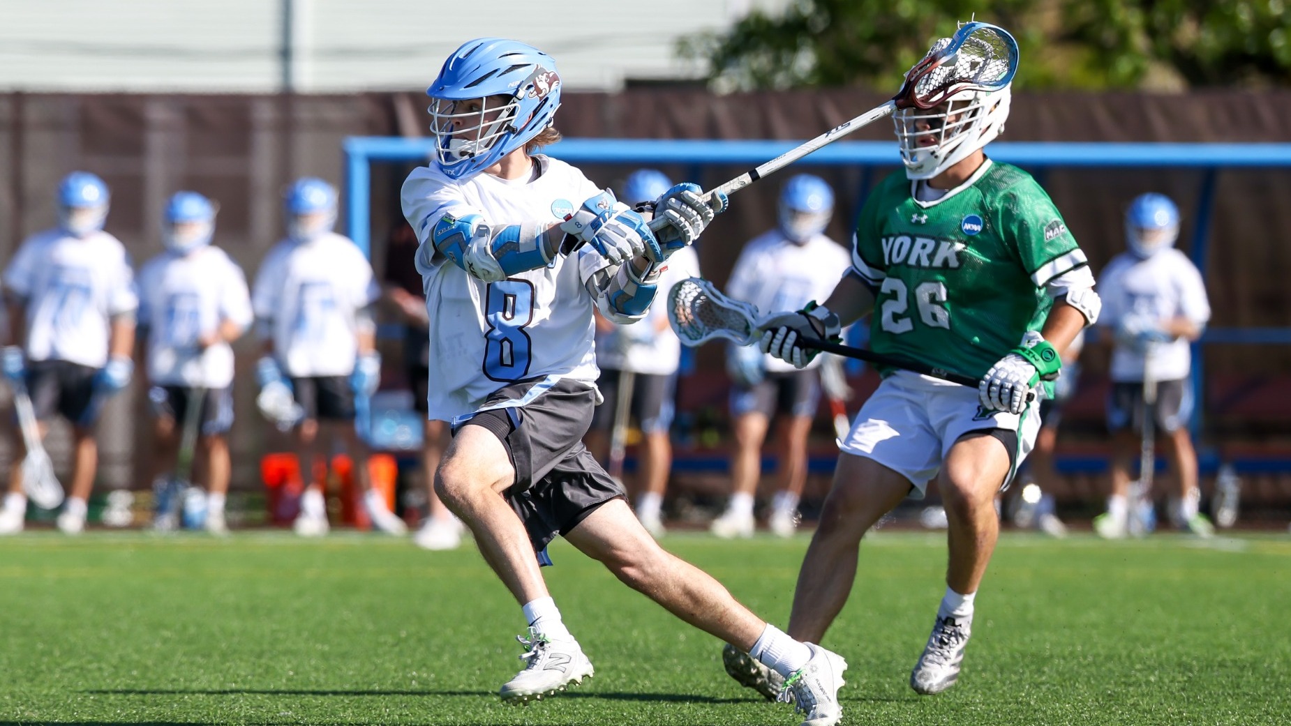 Brooks Hauser Shoots Against York College Saturday, May 16.