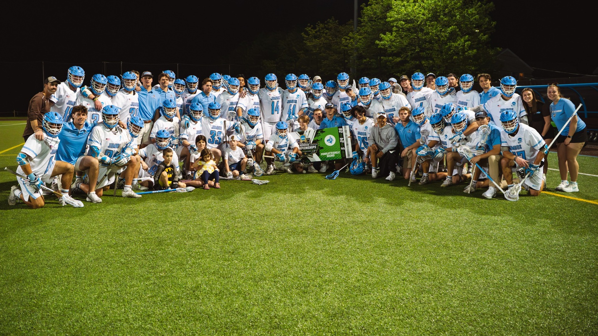 Men's Lacrosse Ticket Punched Photo