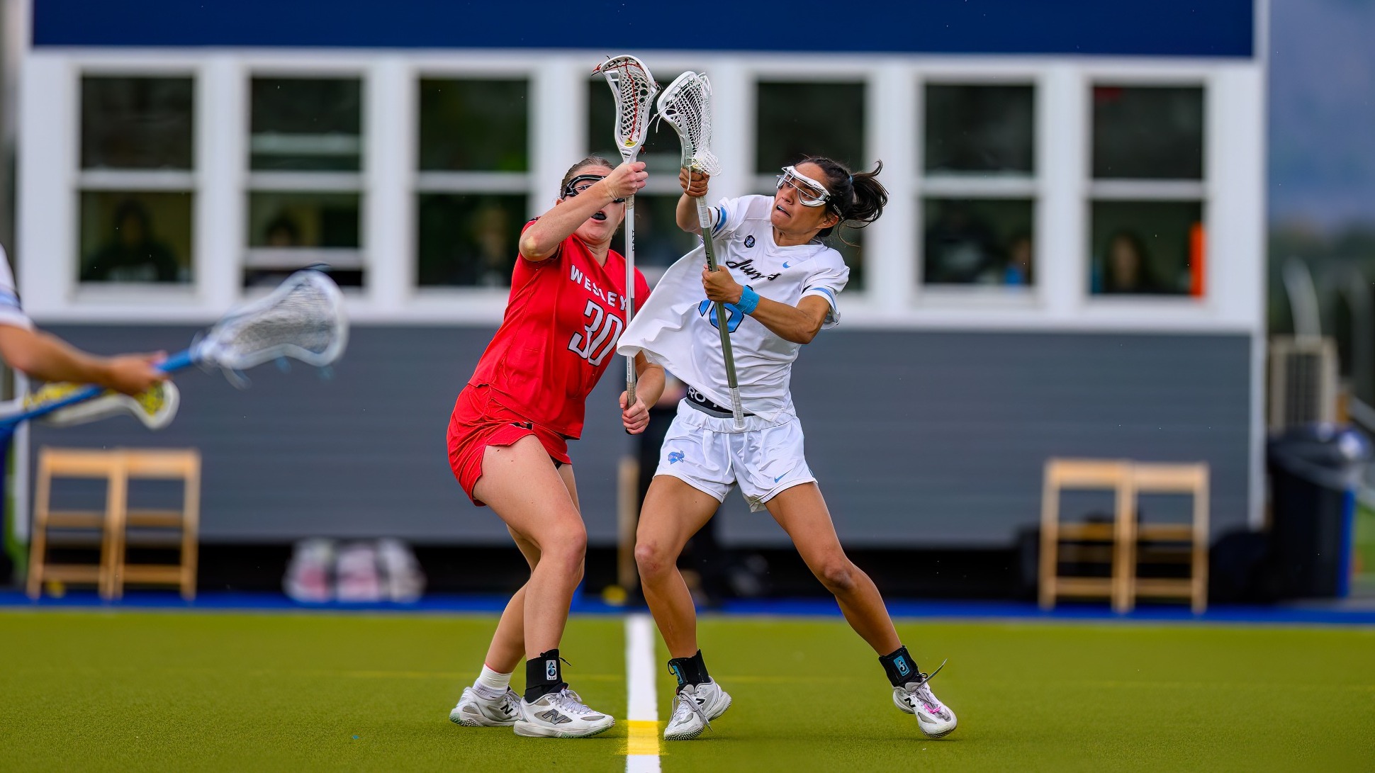 Grace Hammond Attempts Draw At Middlebury College Against WEsleyan