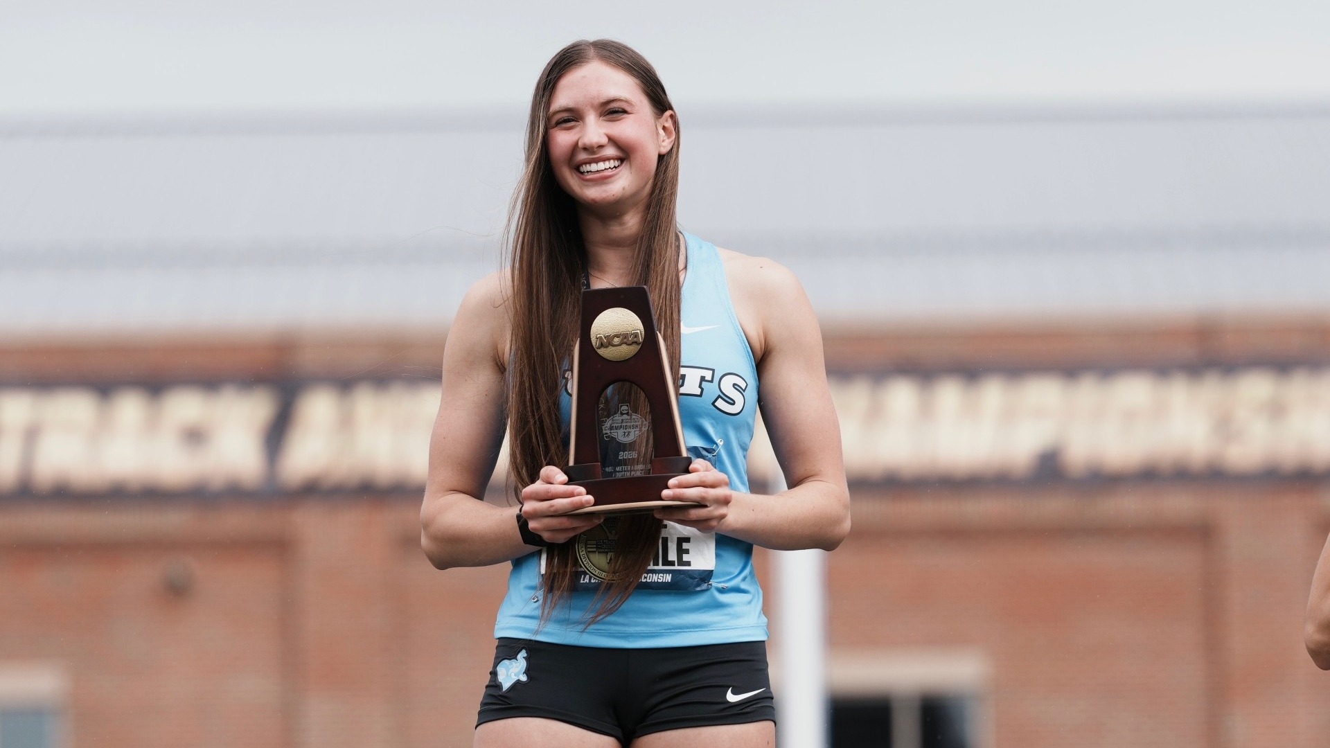 Arielle Chechile was the fourth-place finisher in the 400-meter hurdles at the NCAA Outdoor Meet.