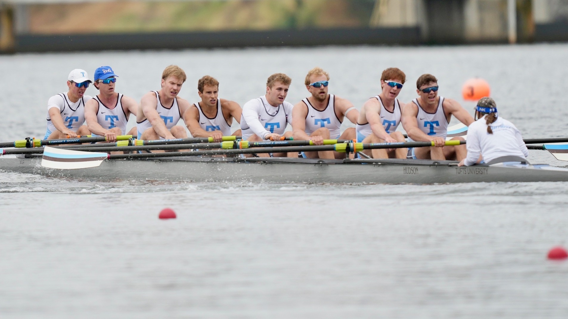 Tufts 2V8+ Wins Race To Start IRA Championships Friday Afternoon.