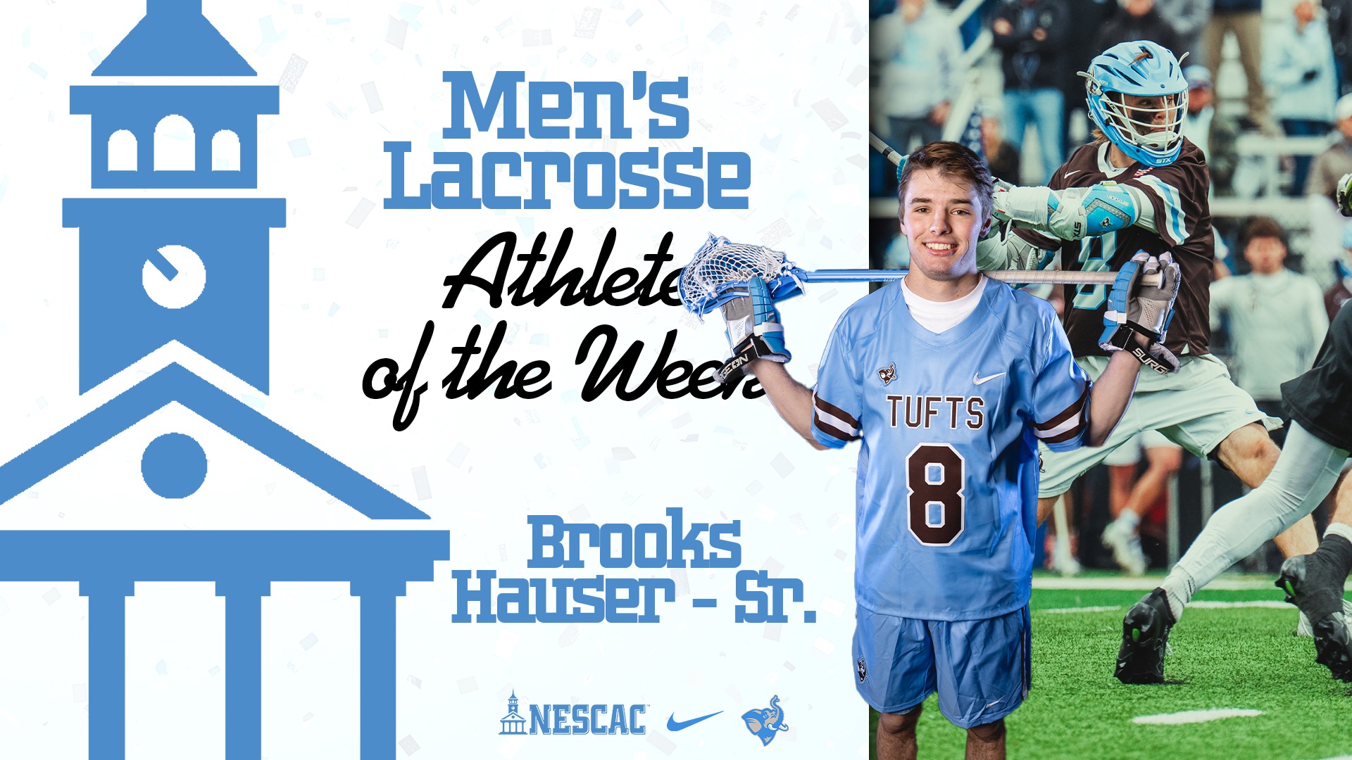 Brooks Hauser Men's Lacrosse Player of the Week