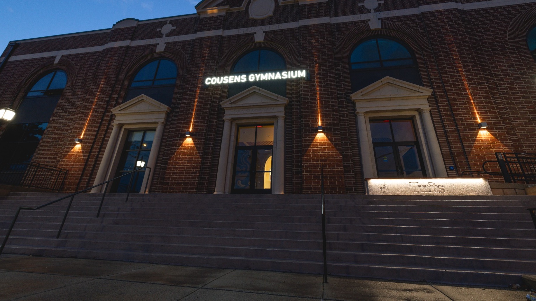 Cousens Gymnasium From Outside View