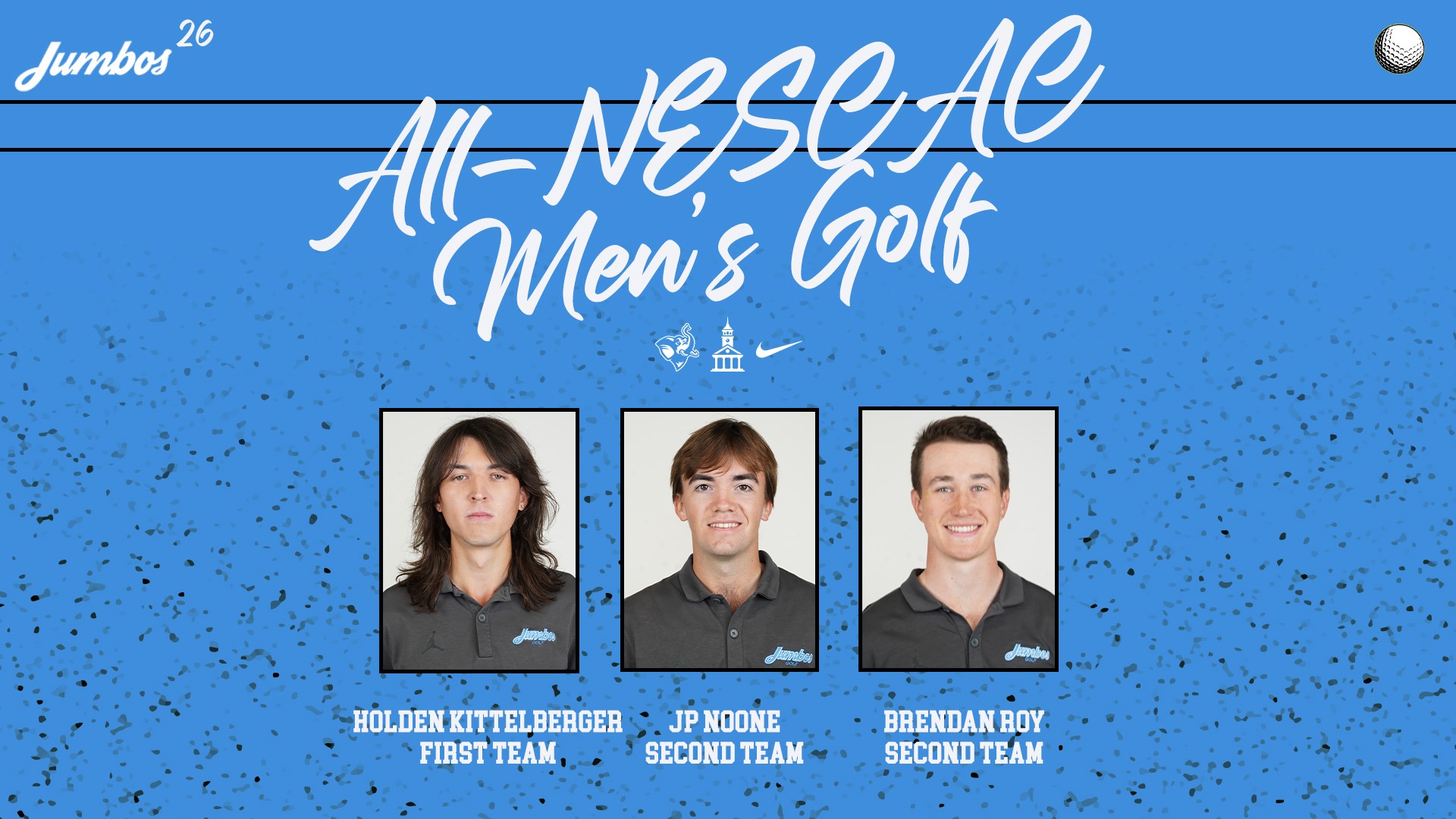Men's Golf All-NESCAC 2026 Release Graphic