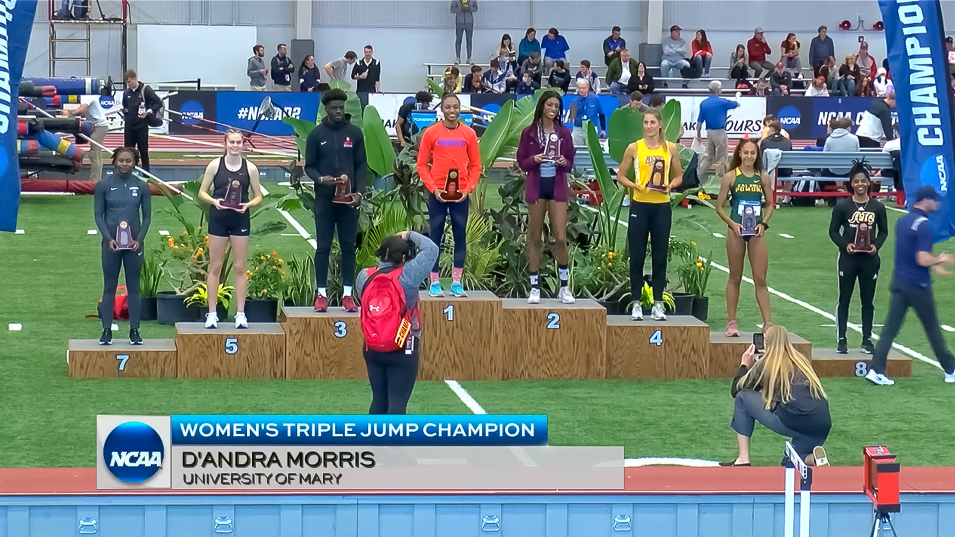 NATIONAL CHAMPION! Morris wins NCAA triple jump championship with