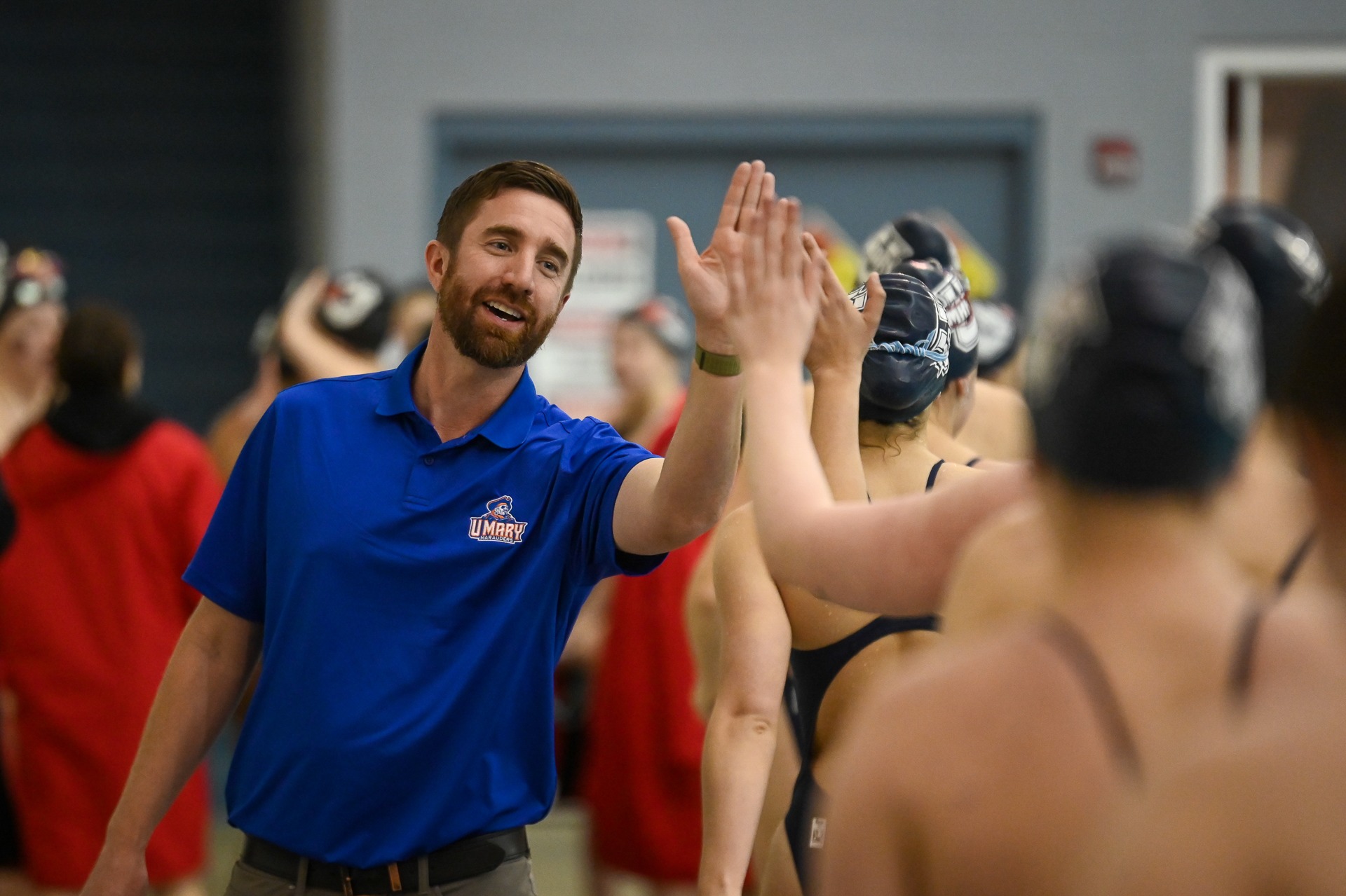Evans leaving Marauders swimming for NCAA Division I coaching post at